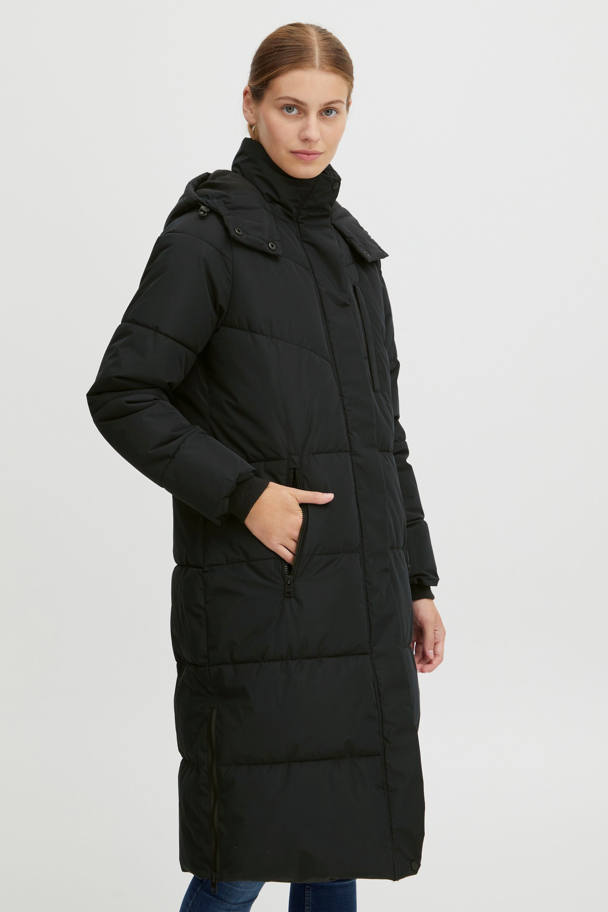 OXMO Winterjacke »Winterjacke OXJulie«, mit Kapuze