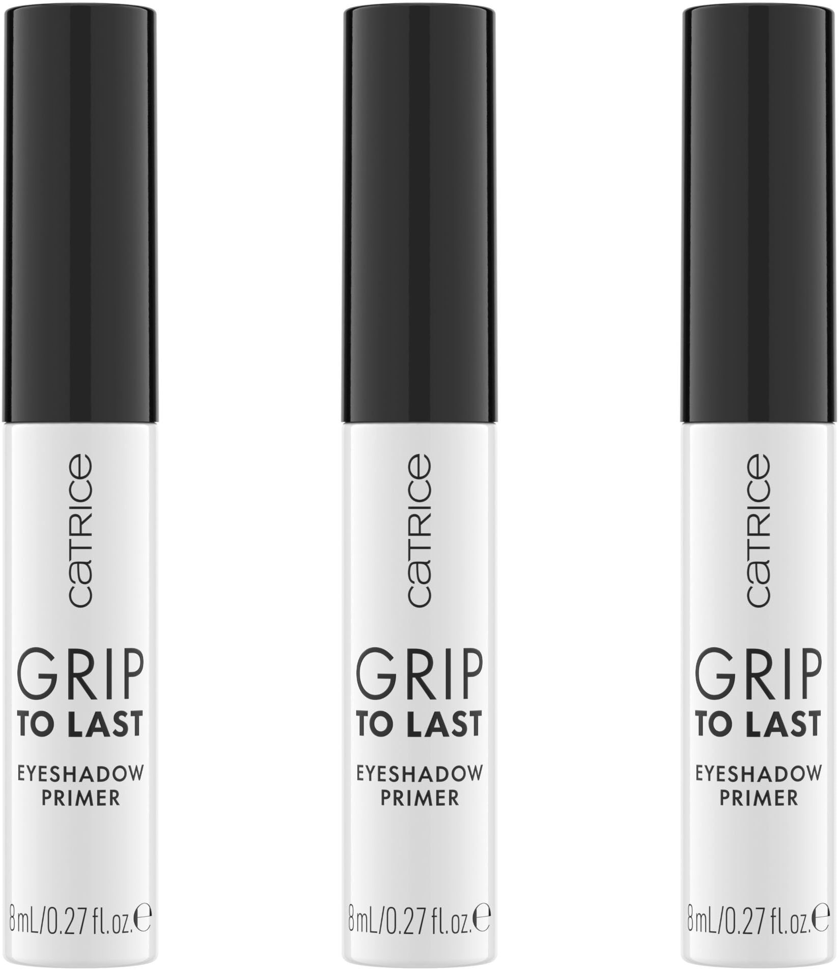 Lidschatten-Primer »Grip to Last Eyeshadow Primer«, (Set, 3 tlg.), mit langanhaltender...