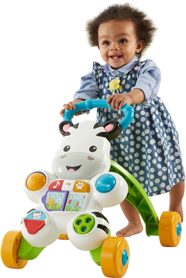 Fisher-Price® Lauflernhilfe »Lern mit mir Zebra Lauflernwagen«