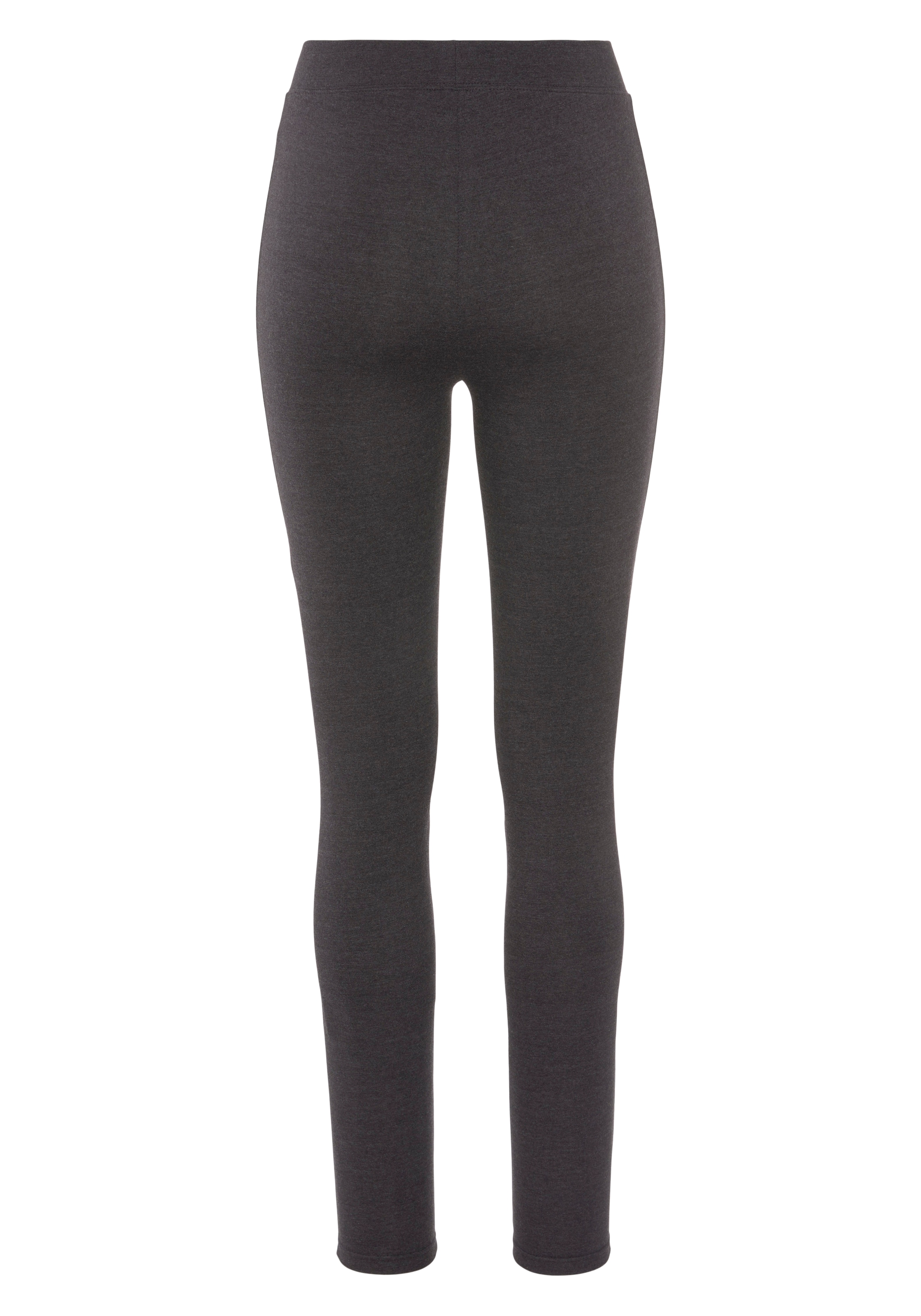 Bench. Leggings »-Loungehose«, mit glänzender Logostickerei, Loungewear