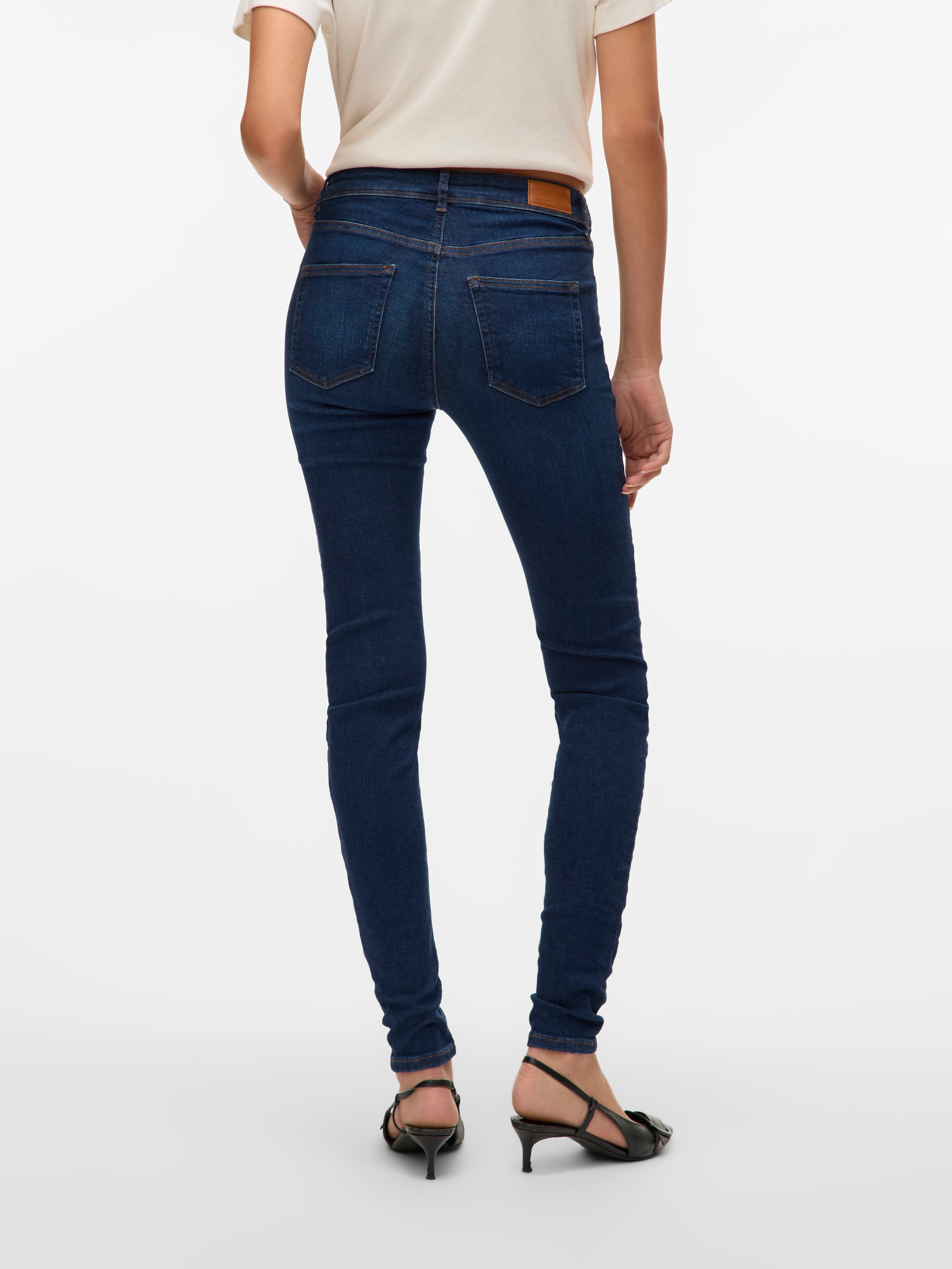 Vero Moda Skinny-fit-Jeans »VMLUX MR SLIM JEANS«