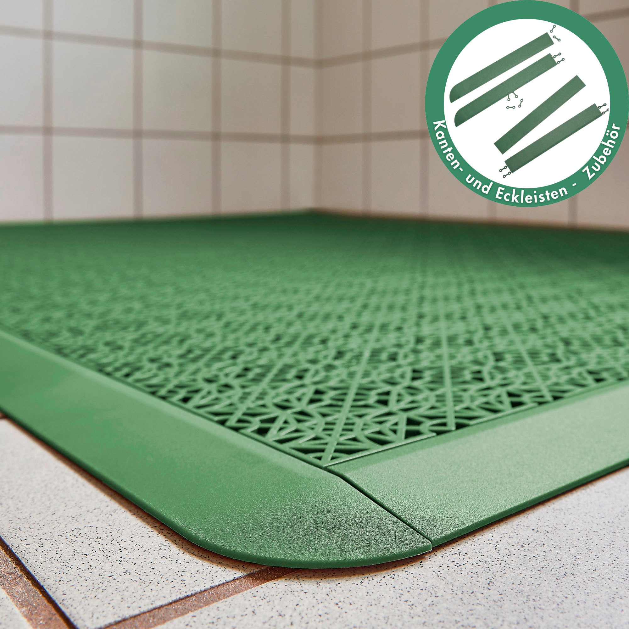 Andiamo Klickfliesen-Eckleiste »Terra Sol, Made in Swiss«, idealer Fliesen-Abschluss