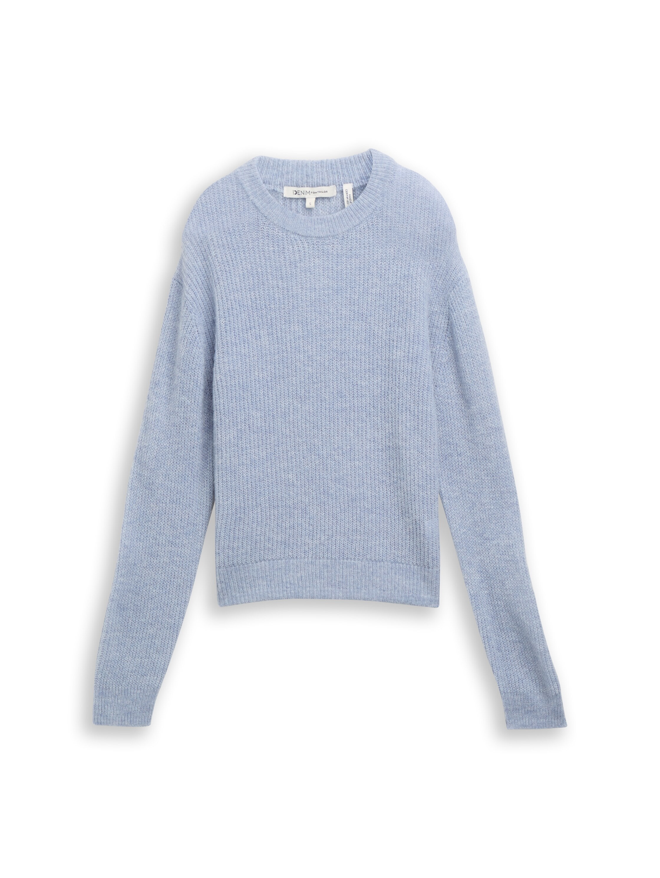 TOM TAILOR Denim V-Ausschnitt-Pullover
