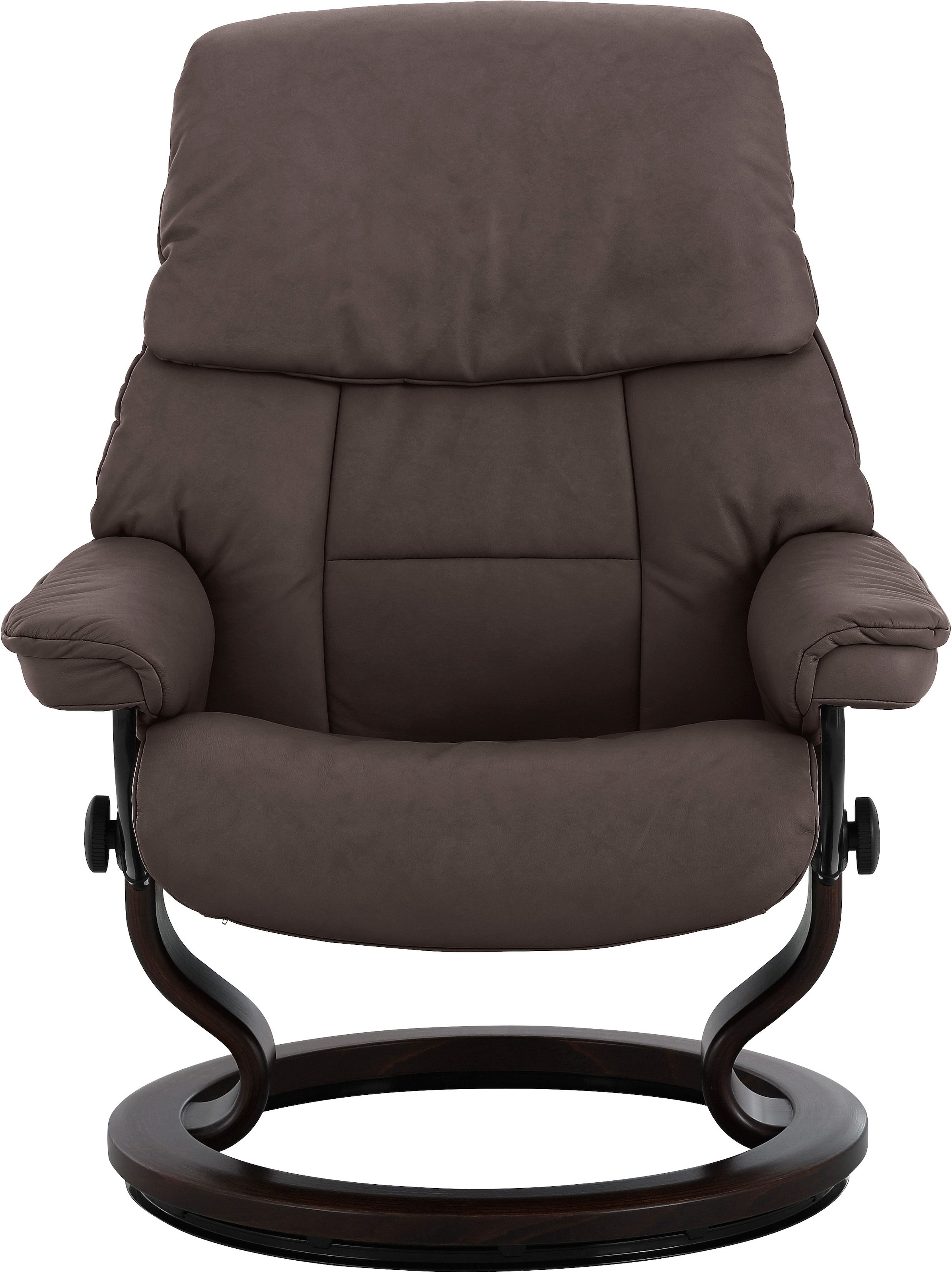 Stressless® Relaxsessel »Ruby«, mit Classic Base, Größe M, Gestell Eiche, Wenge, Braun & Schwarz