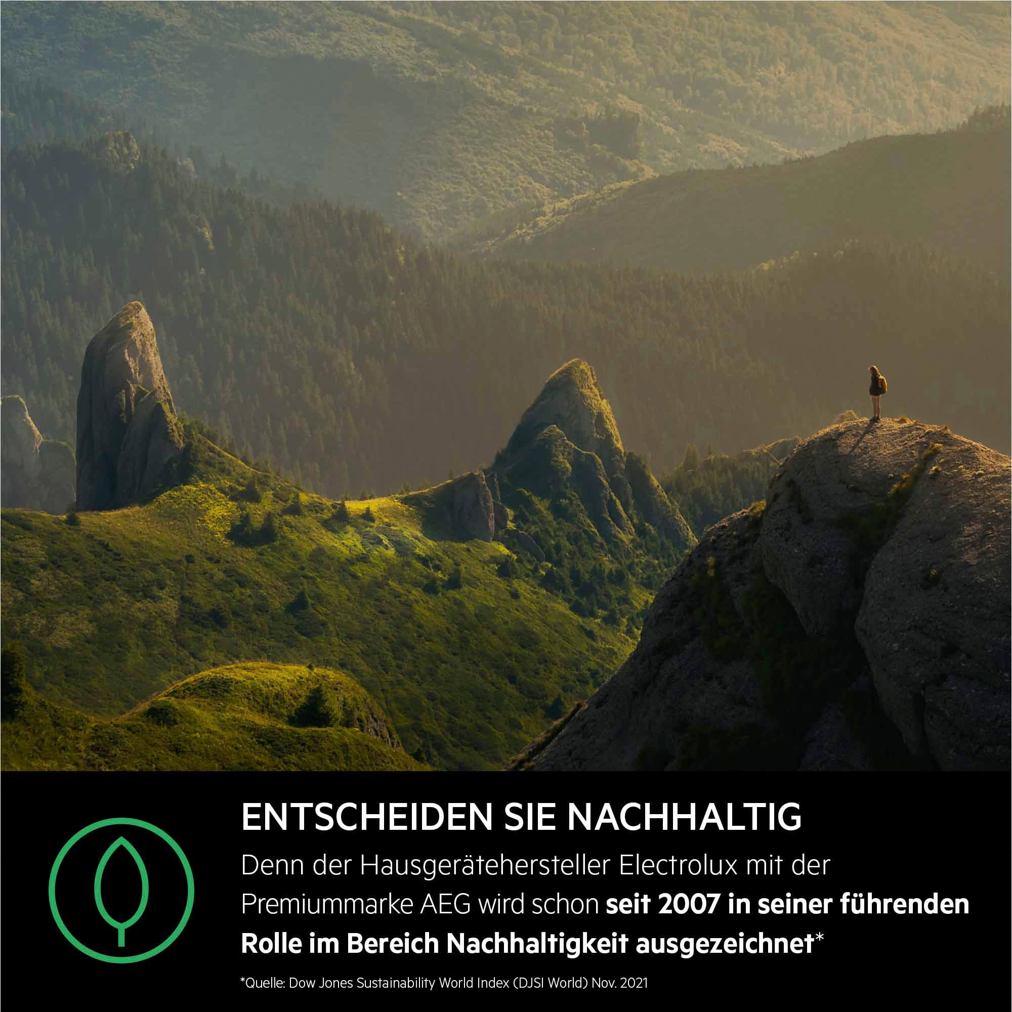 AEG Waschmaschine »L6FBA51480 914913590«, 8 kg, 1400 U/min, Hygiene-/ Anti-Allergie Programm mit Dampf