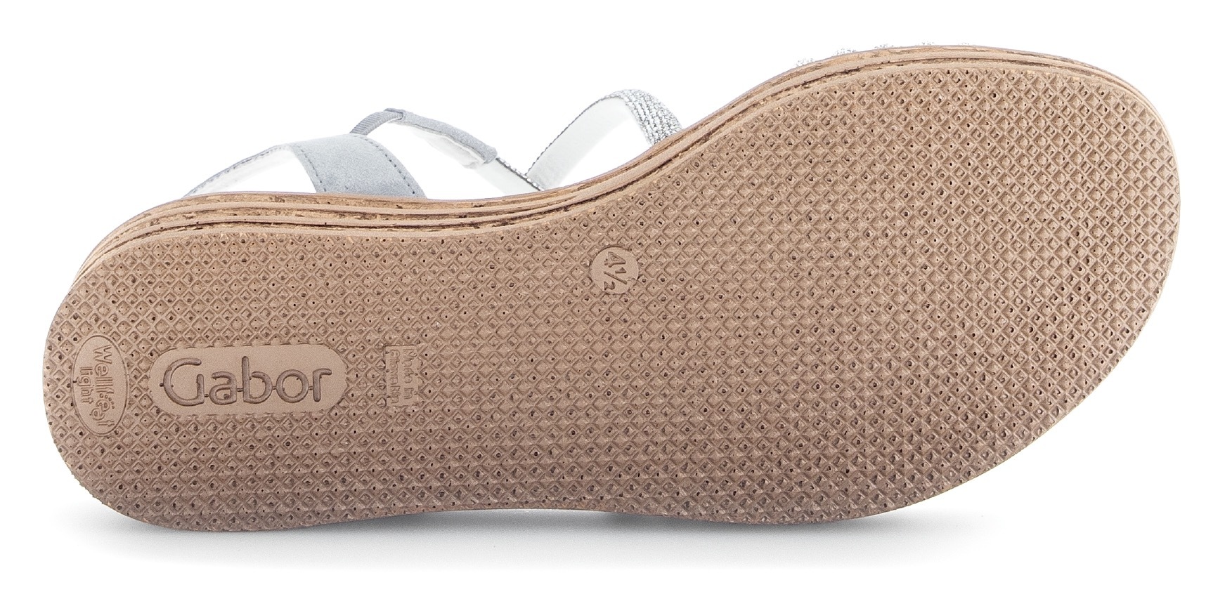 Gabor Keilsandalette  , Plateau, Sommerschuh, Riemchensandale mit Best Fitting-Ausstattung