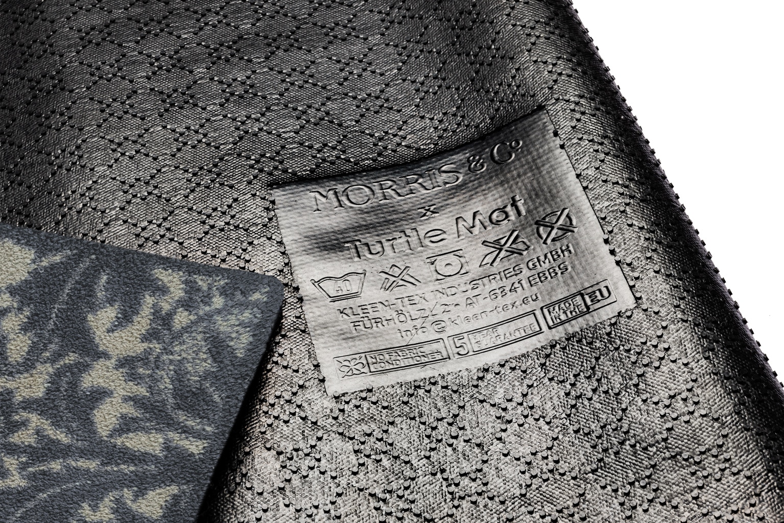 Turtle Mat Fußmatte »Thistle Blue & Gold« rechteckig 9 mm Höhe