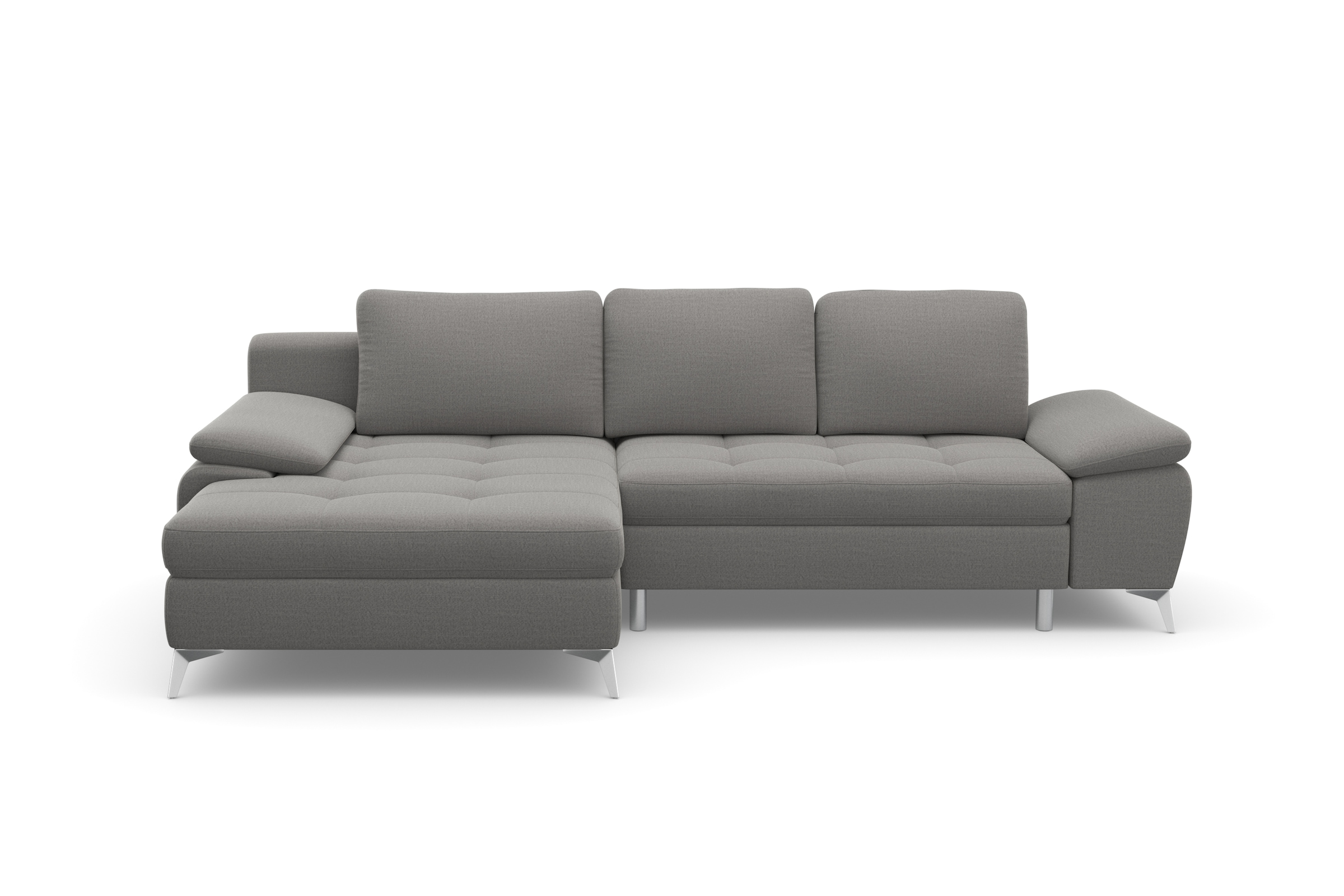 sit&more Ecksofa »Latigo L-Form« mit Recamiere, wahlweise mit Schlaffunktion und Bettkasten