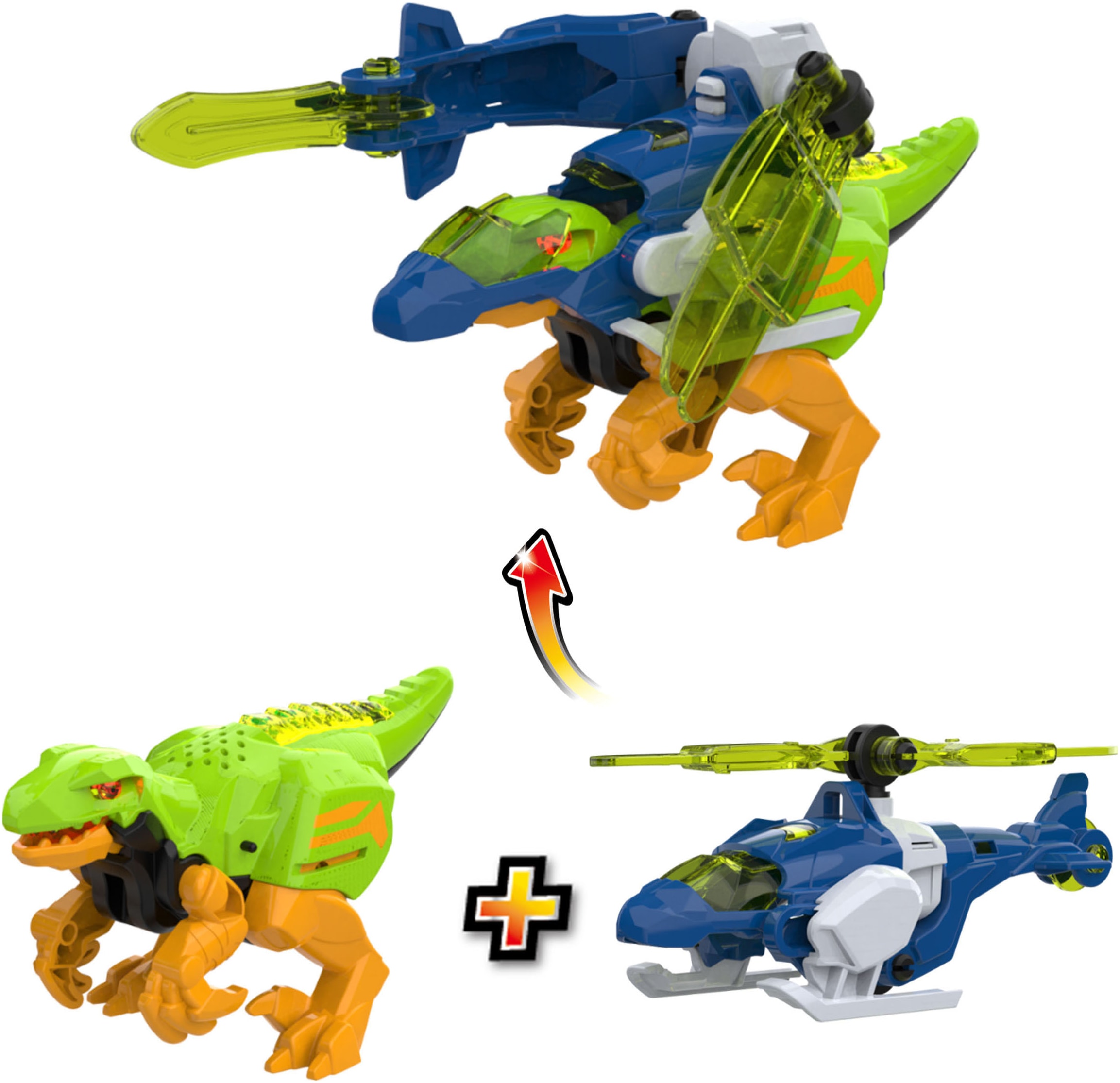 Vtech® Actionfigur »Switch & Go Dinos - Combo Velociraptor« mit Licht und Sound