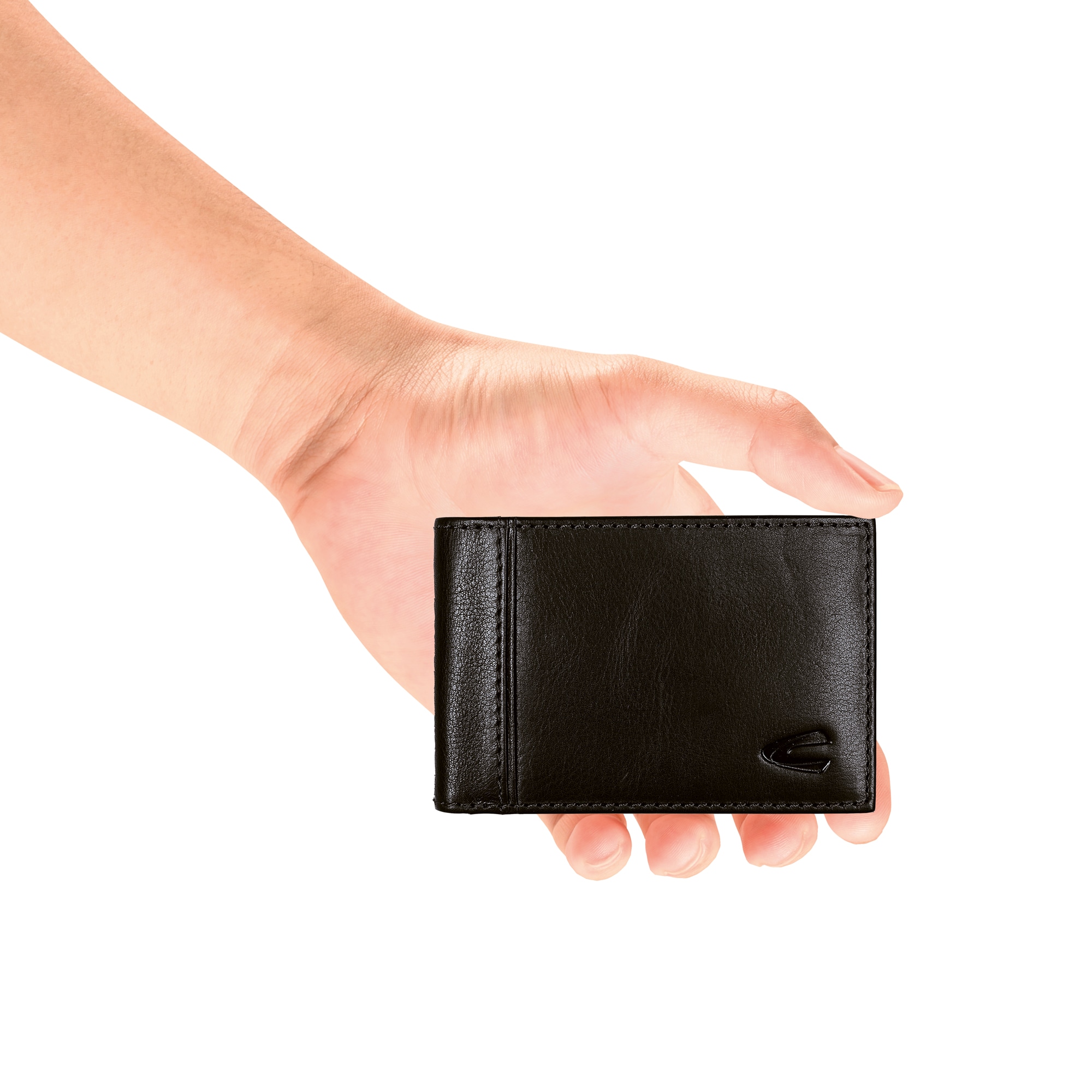 camel active Geldbörse »Pine« aus pflanzlich gegerbtem Rindsleder im kernigen Look mit RFID-Schutz