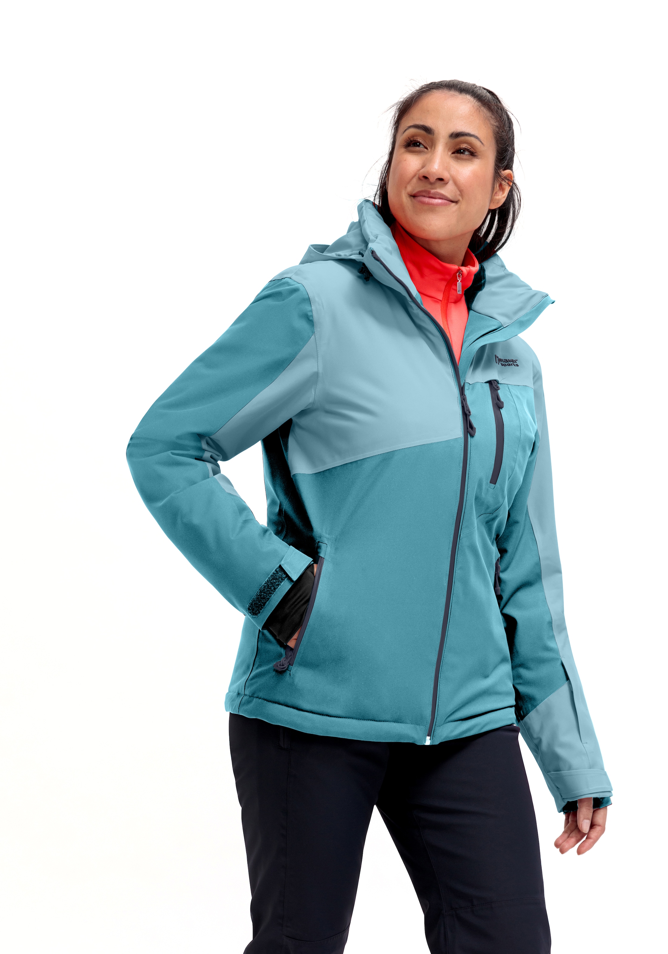 Maier Sports Skijacke »Glacierguard W« Damen Winterjacke wattiert u. wasserdicht