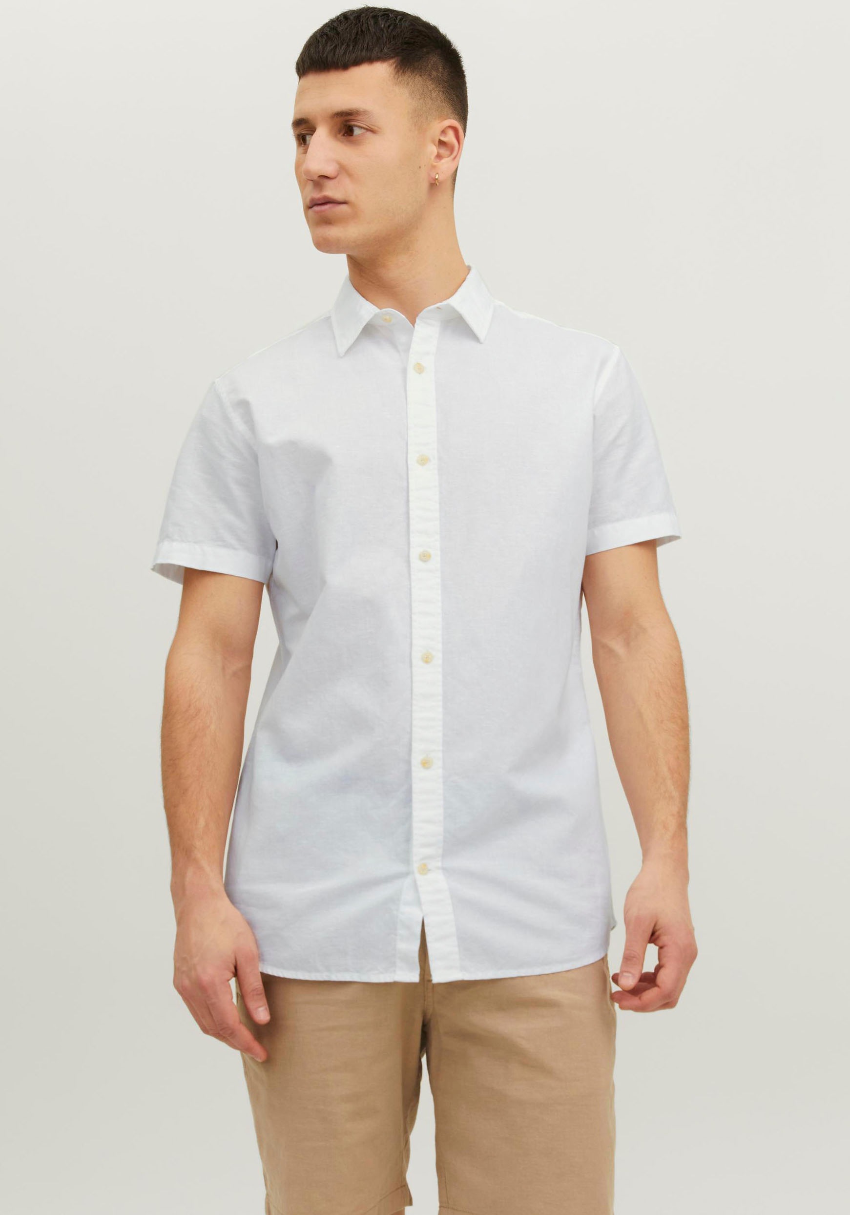 Jack & Jones Kurzarmhemd »JJESUMMER SHIRT S/S S23 SN«