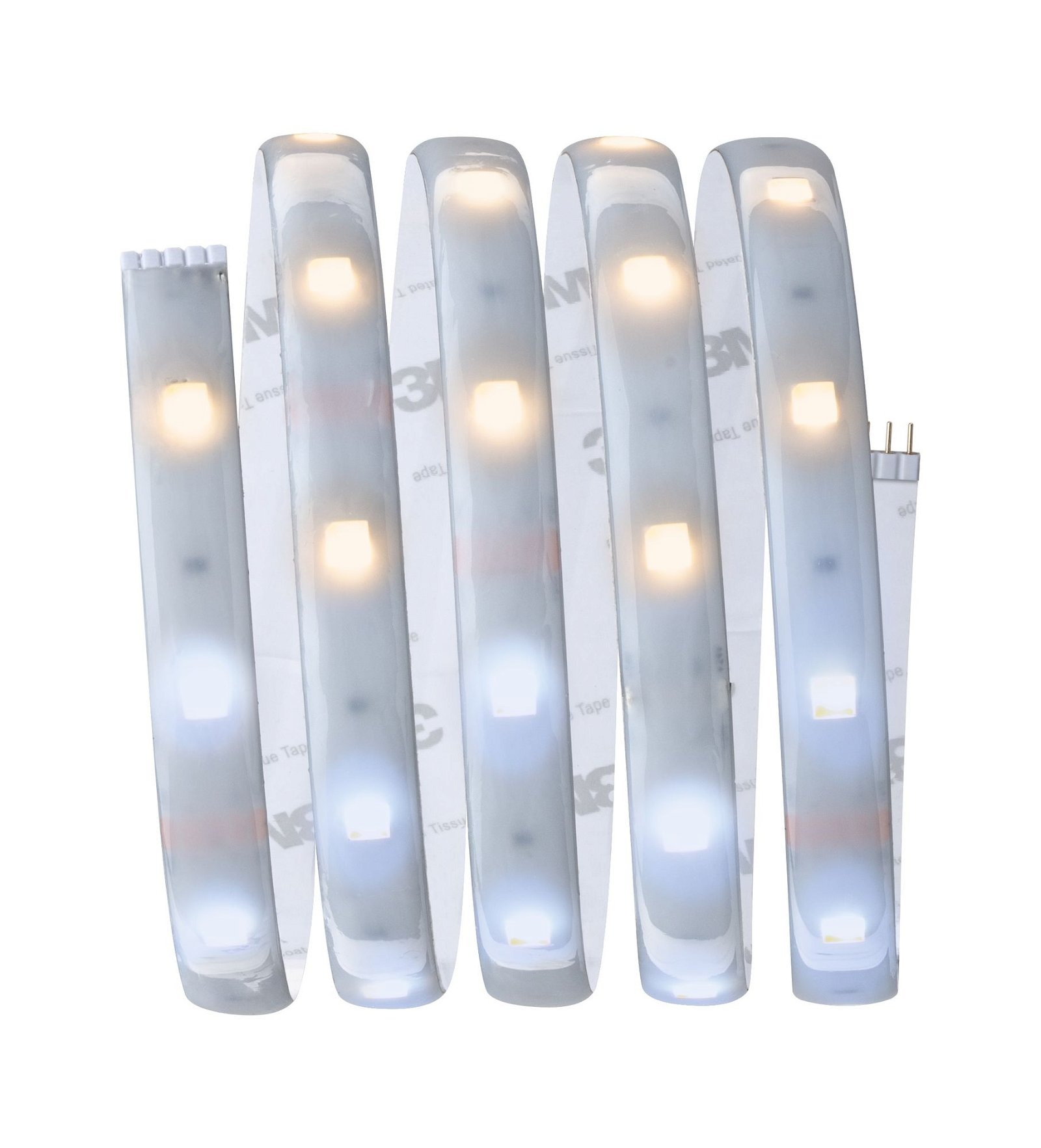 Paulmann LED-Streifen »MaxLED 250 Basisset 1,5m 2700-6500K 5,5W 230/24V 24VA Silber«, 1 St.-flammig, IP44 Cover TunableWhite