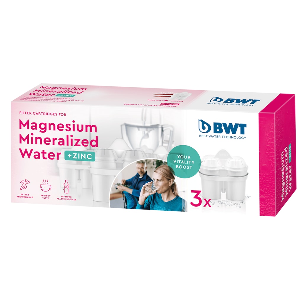 BWT Wasserfilter »Magnesium Mineralized Water + Zink«