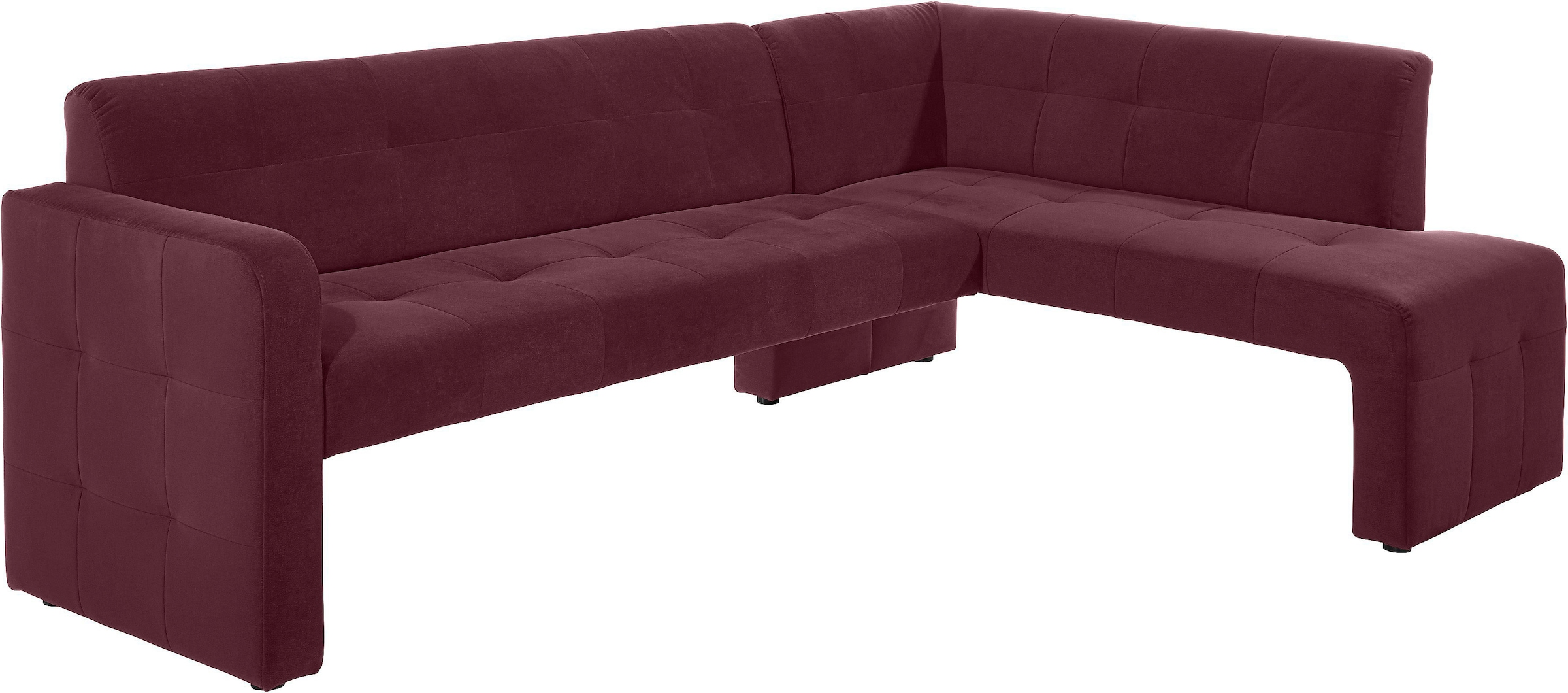 exxpo - sofa fashion Eckbank »Barista, bequem und elegant, hohe Bodenfreiheit,«, moderne Sitz- und Rückenverarbeitung, frei im Raum stellbar