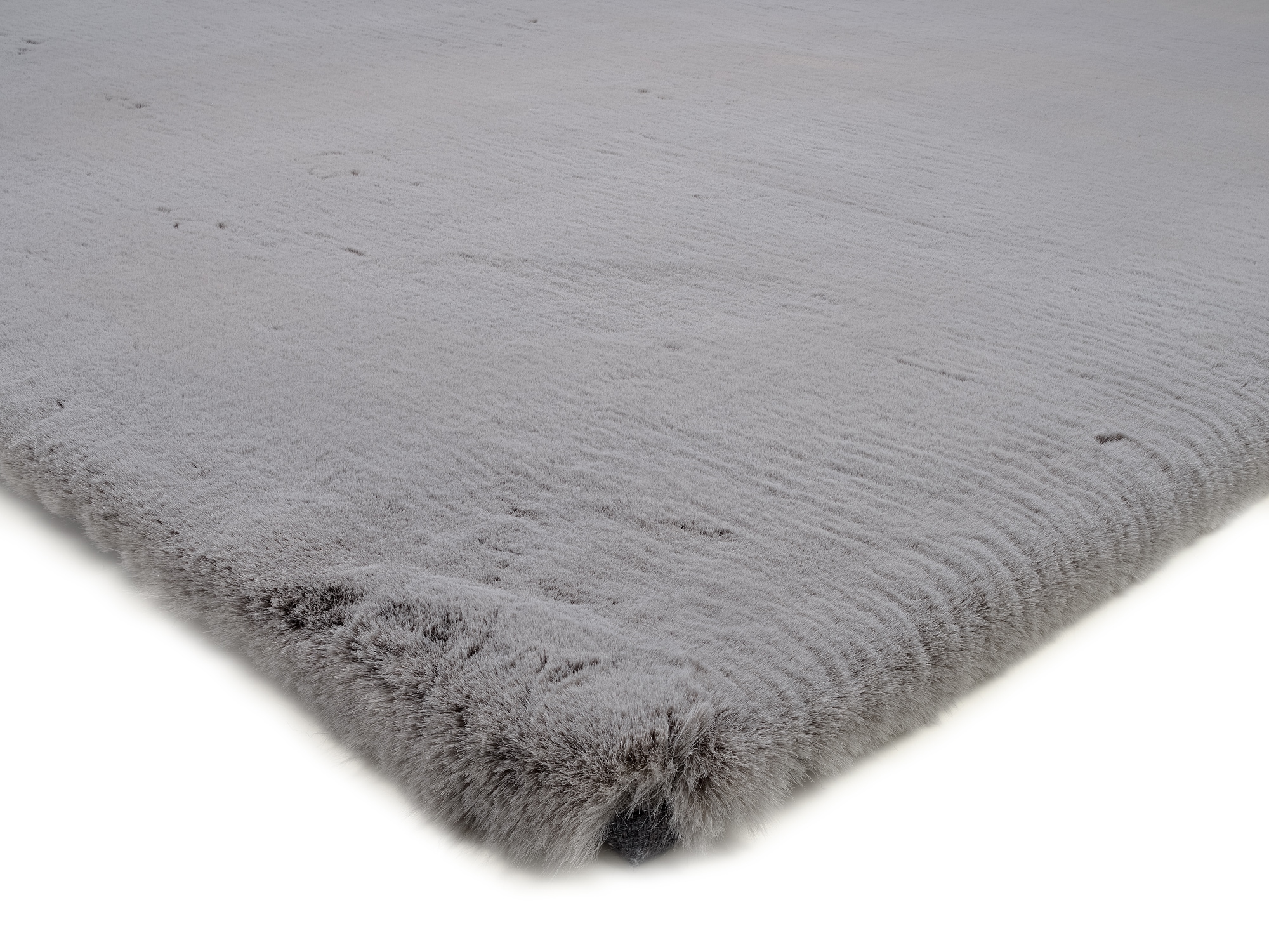 OCI DIE TEPPICHMARKE Teppich »ALISSA«, rechteckig, 38 mm Höhe, Kuschelig weicher Flor, Kaninchen Fell Haptik, getuftet