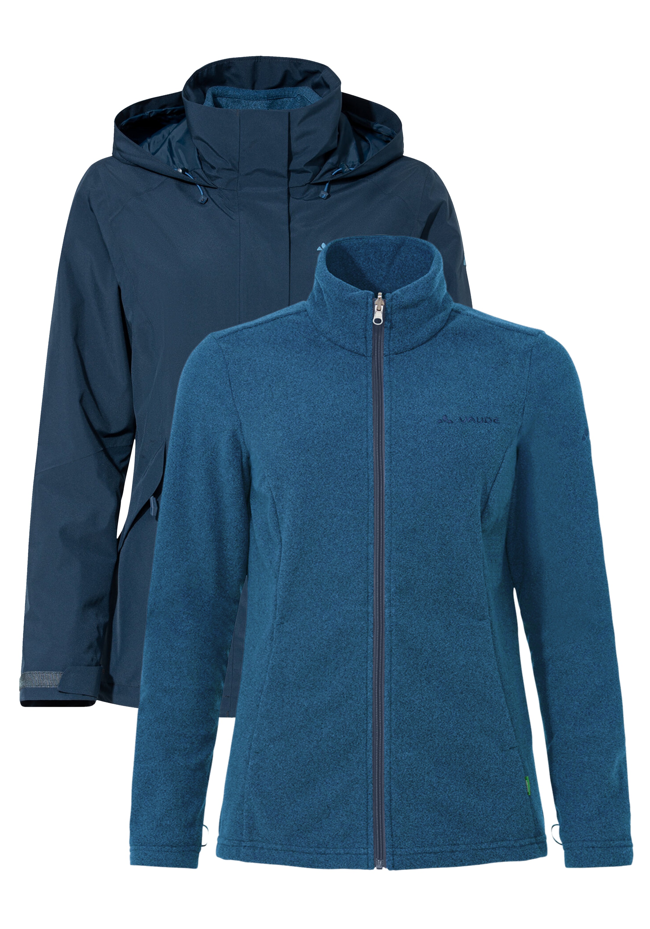 VAUDE 3-in-1-Funktionsjacke »WOMEN'S ROSEMOOR 3IN1 JACKET II« 2 Stk. tlg. wasserdicht, winddicht, atmungsaktiv