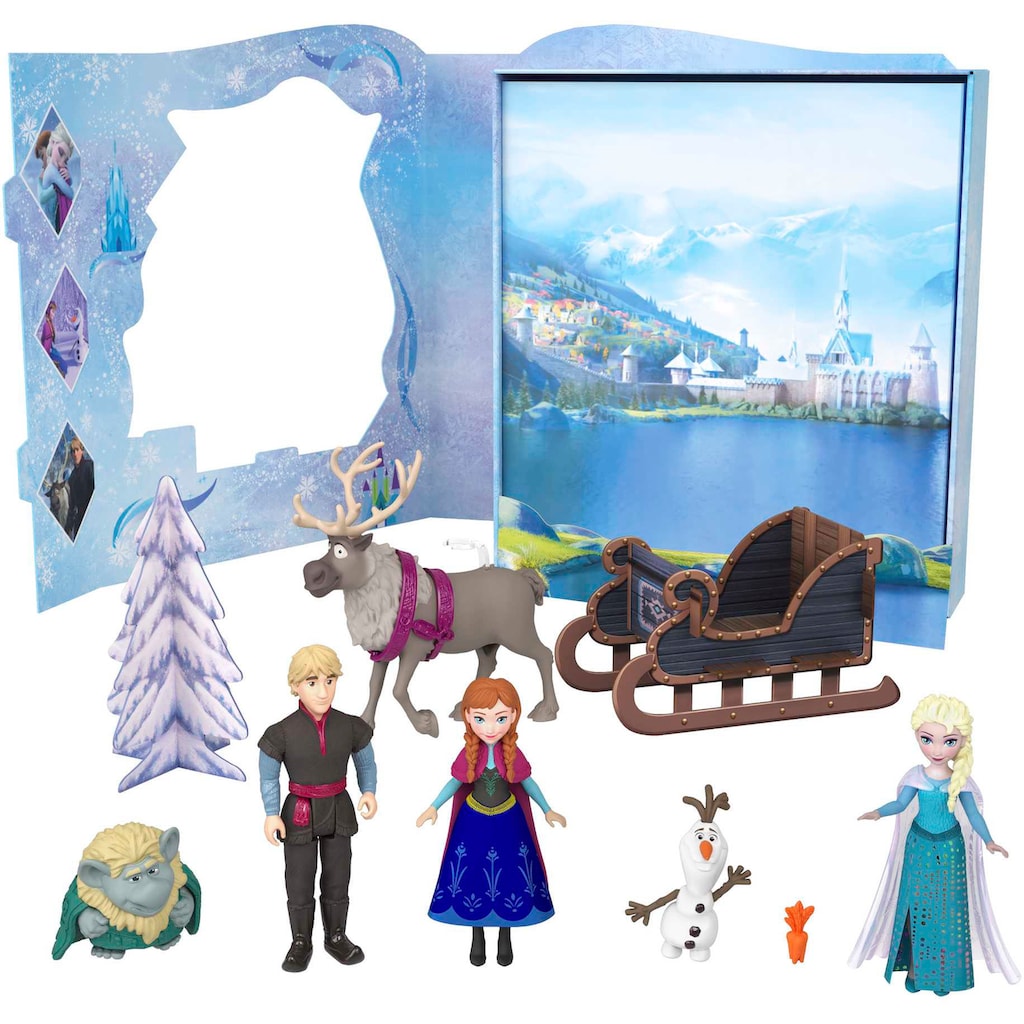 Mattel® Anziehpuppe »Disney Die Eiskönigin, Geschichten-Set«