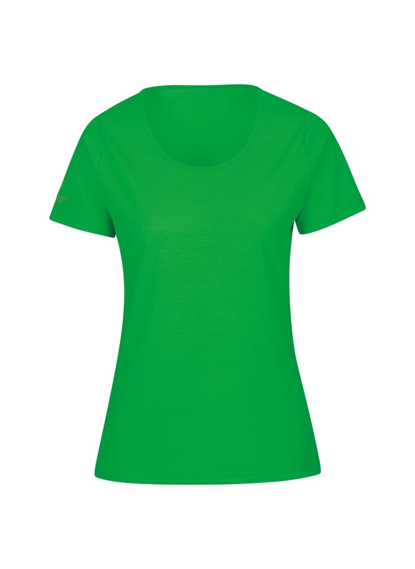 Trigema T-Shirt »TRIGEMA T-Shirt aus Biobaumwolle«, (1 tlg.)