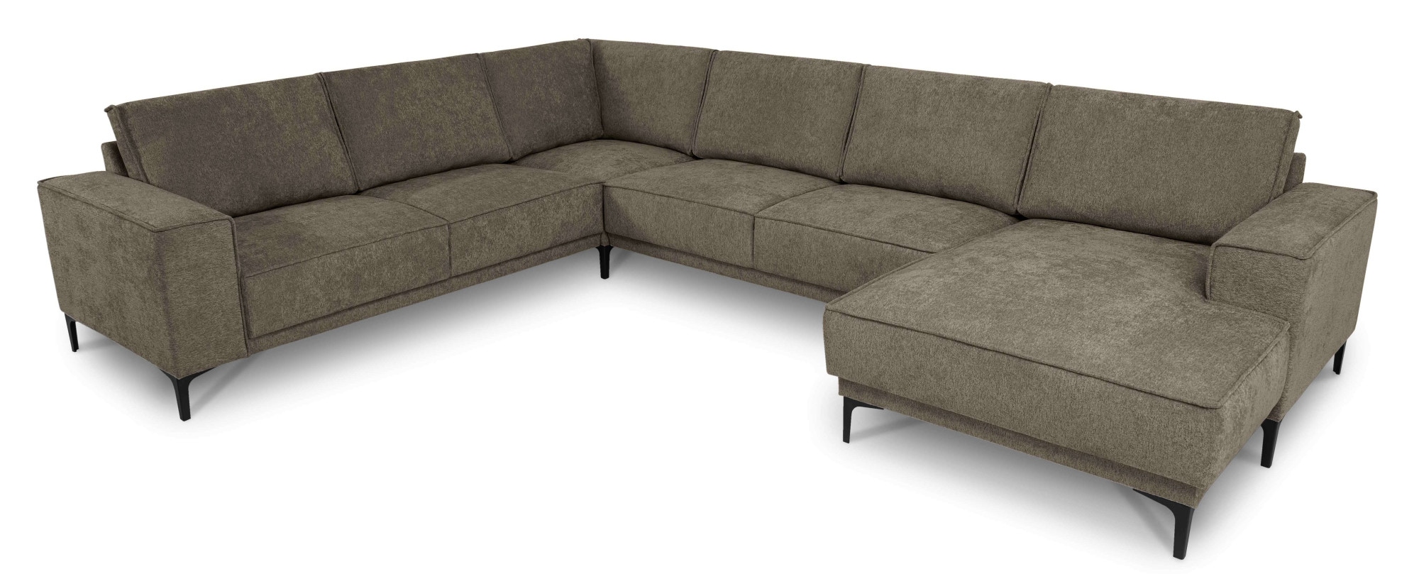 Places of Style Wohnlandschaft »Oland«, U-Form, im zeitlosem Design und hochwertiger Verabeitung