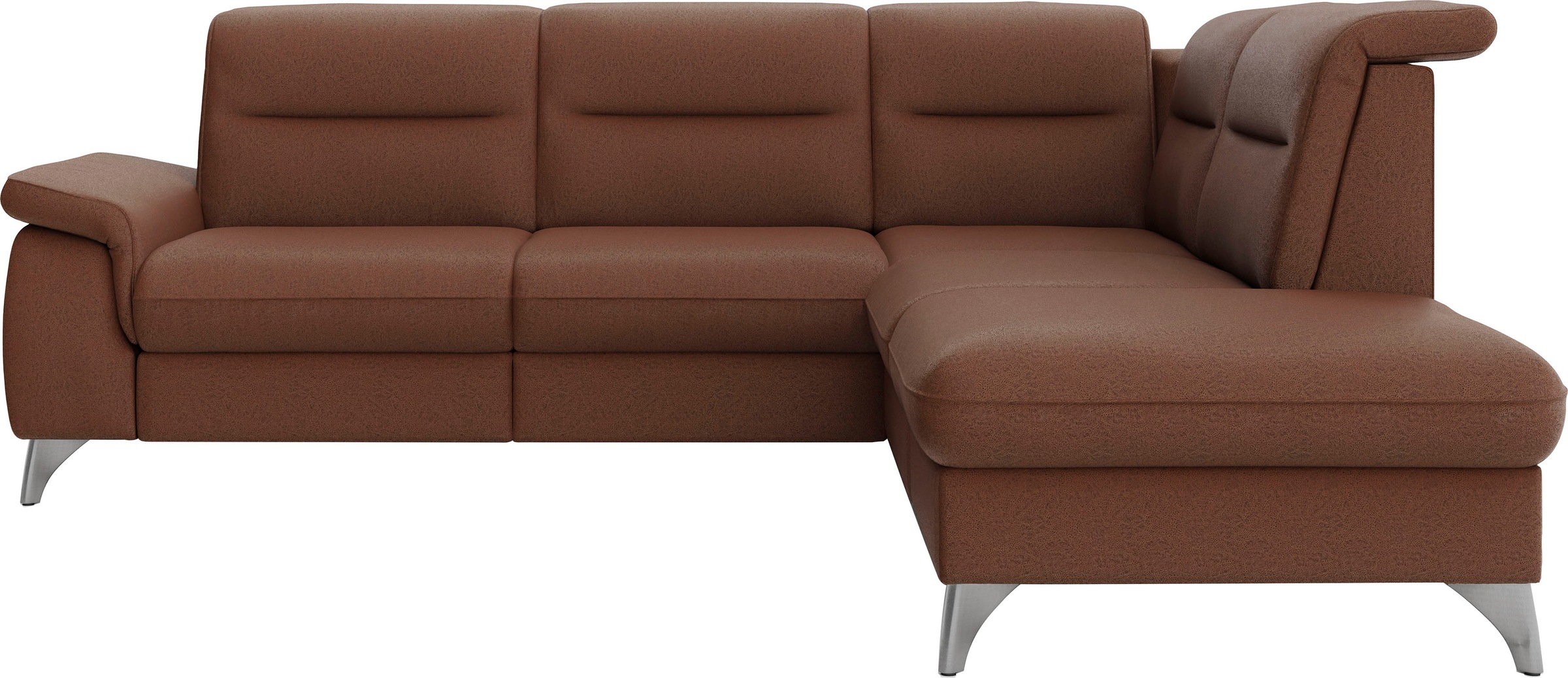 sit&more Ecksofa »Astoria L-Form«, wahlweise mit motorischer Relaxfunktion