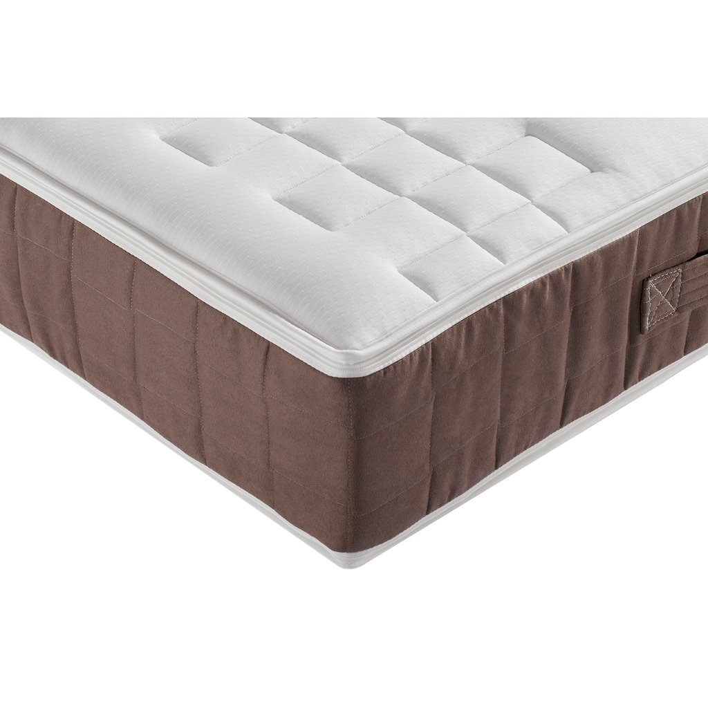 DELAVITA Boxspringmatratze »Luther Braun«, 24 cm hoch, Raumgewicht: 50 kg/m³, (1 St.)