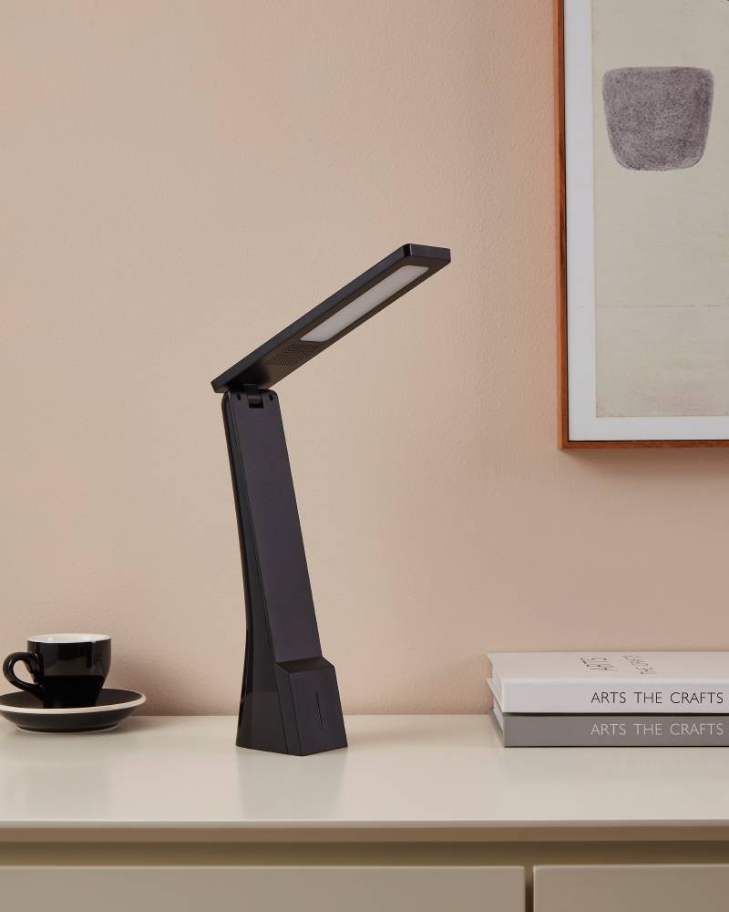 EGLO Schreibtischleuchte »LA SECA«, Leuchtmittel LED-Board | LED fest integriert, Tischleuchte mit Touch, dimmbar