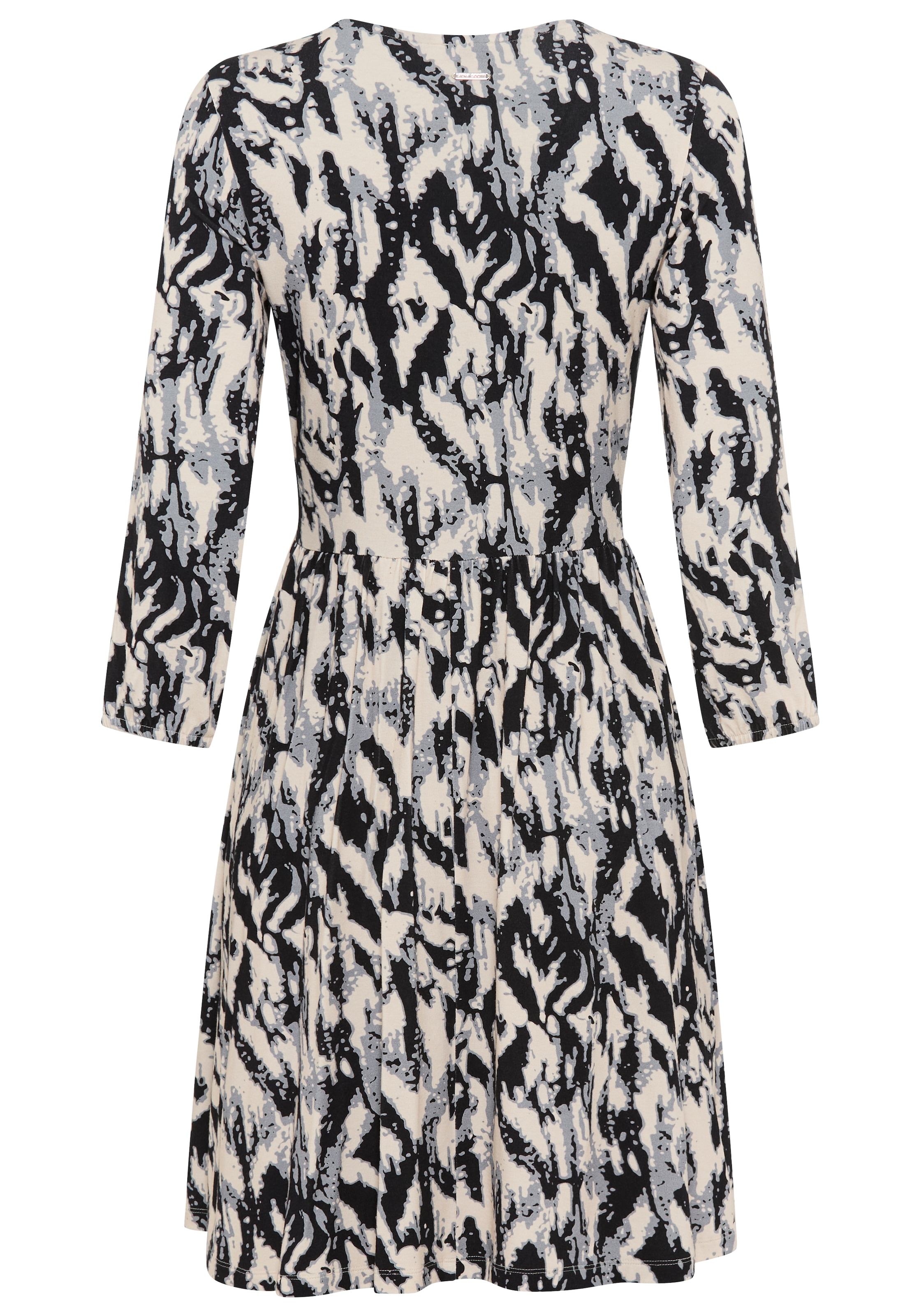 Laura Scott Jerseykleid, mit modischem Muster - NEUE KOLLEKTION