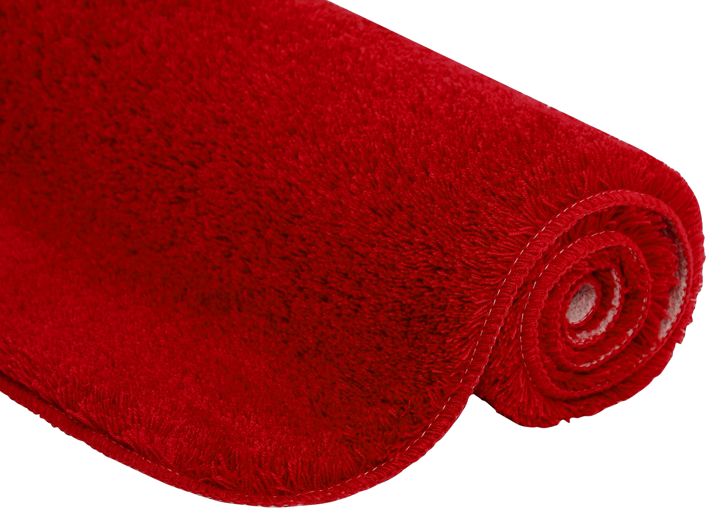 Bruno Banani Badematte »Lana, Badvorleger, Badezimmer Teppich«, rutschhemmend beschichtet, fußbodenheizungsgeeignet-schnell trocknend-strapazierfähig, Badteppich, Badematten, unifarben, auch als 3 teiliges Set & rund