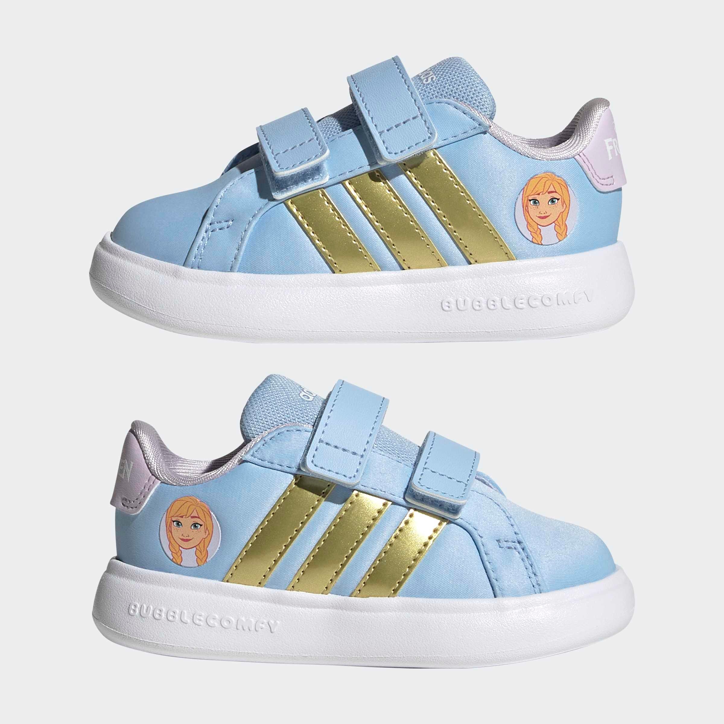 adidas Sportswear Klettschuh »ADIDAS DISNEY FROZEN GRAND COURT 3.0  FÜR BABYS UND KLEINKINDER«  Frozen, für Kinder
