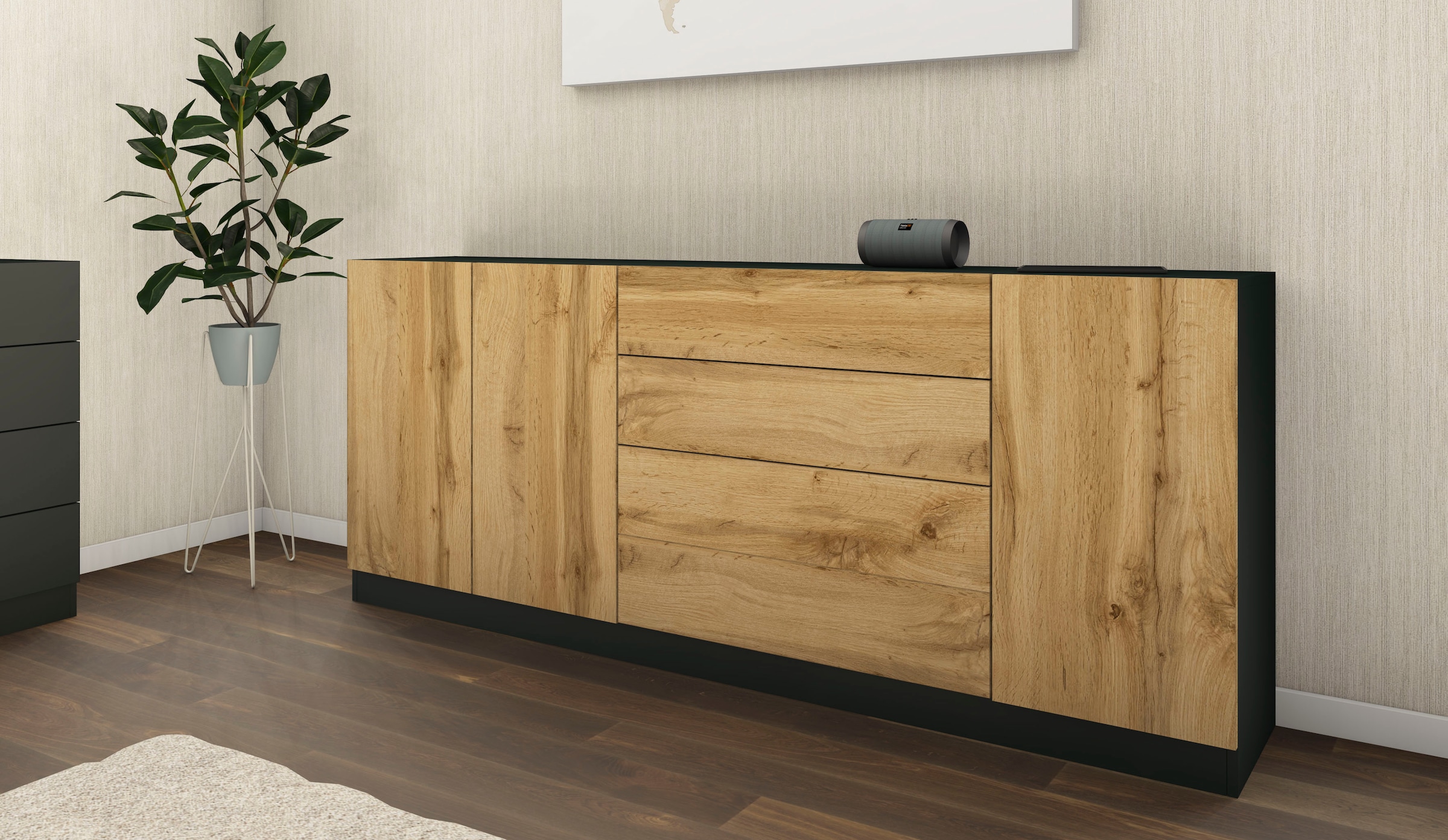 borchardt Möbel Sideboard »Vaasa«, Breite 190 cm