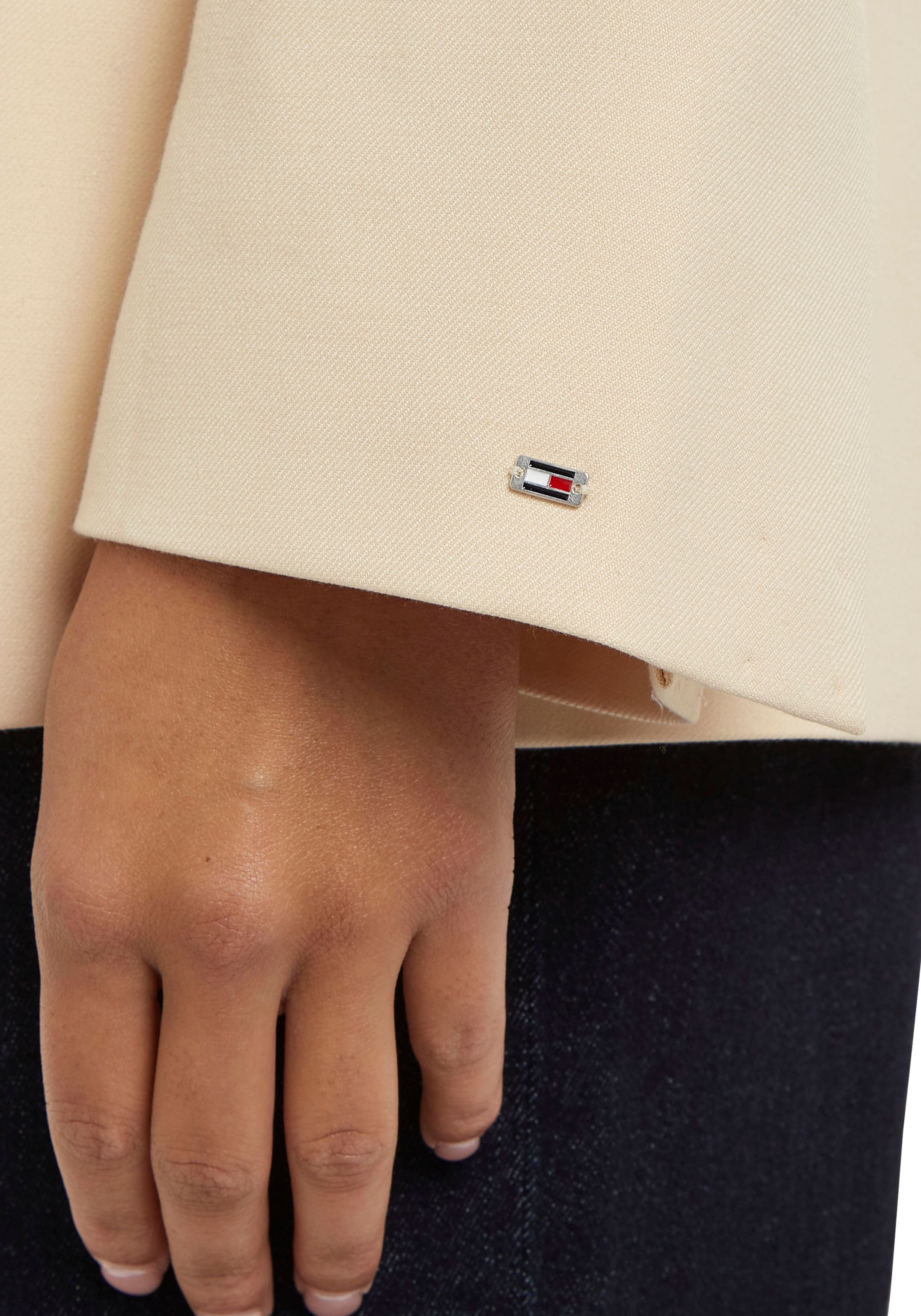 Tommy Hilfiger Longblazer »SMD CORE REGULAR SB BLAZER«, mit Logostickerei