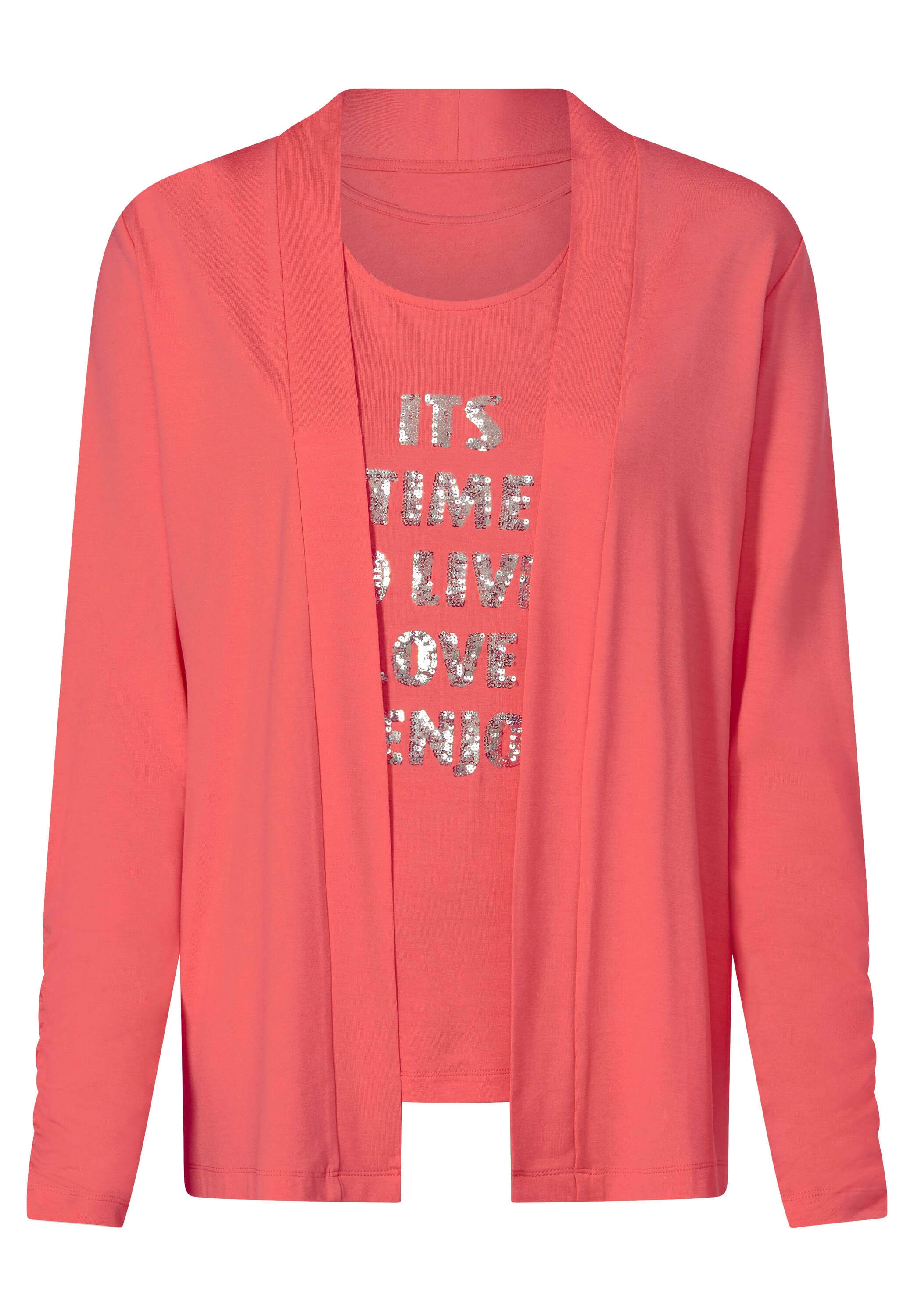 heine T-Shirt »Twinset Twin-Set aus Viskose-Qualität«