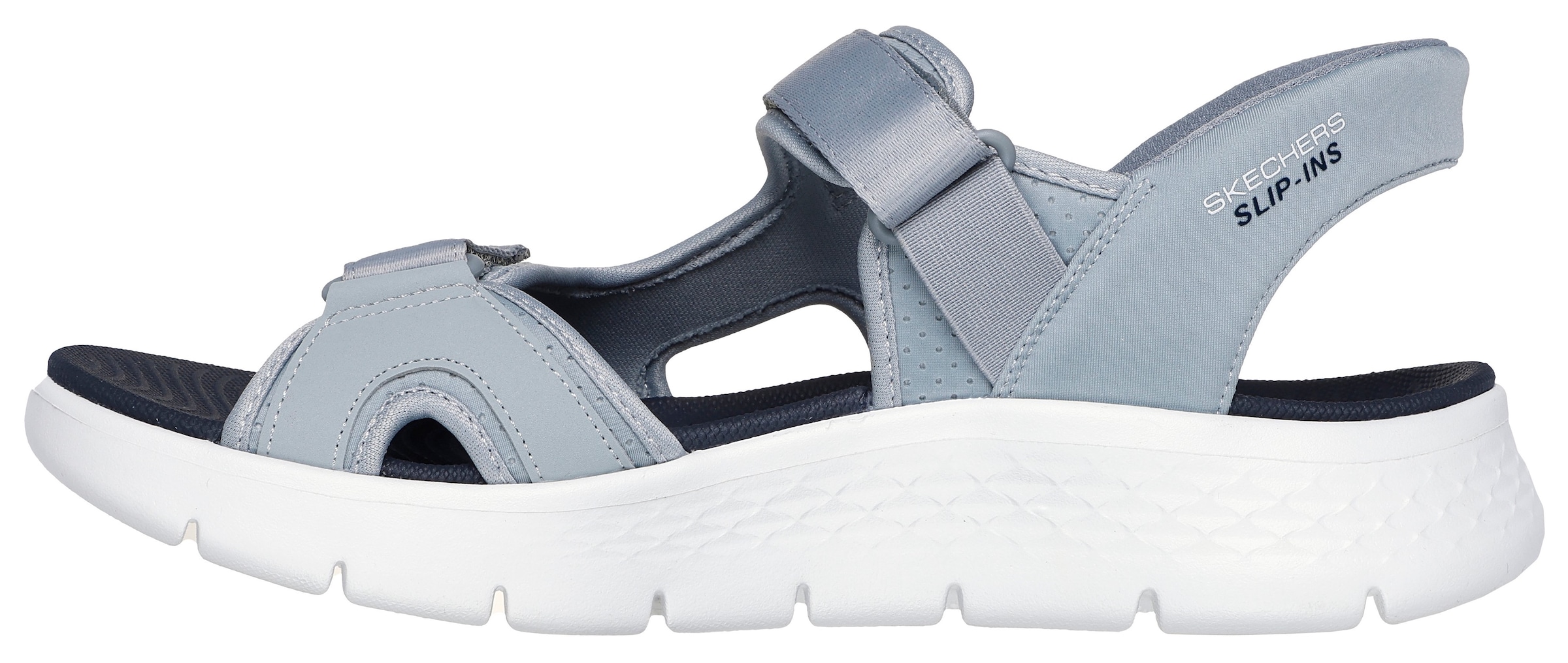Skechers Sandale »GO WALK FLEX SANDAL-EASY ENTRY«  Sommerschuh, Sandalette, Slip-In mit atmungsaktiver Goga Mat Sohle