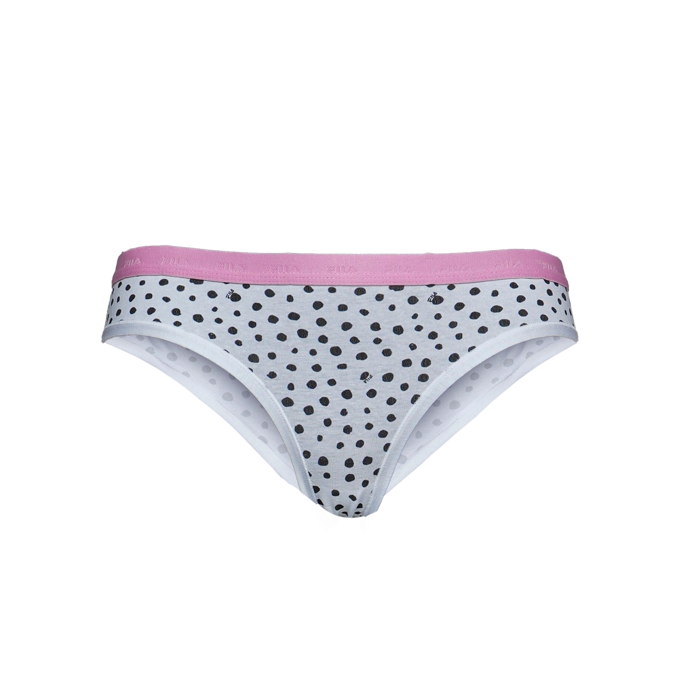 Fila Slip »WOMAN BRIEF«, (3er Pack), 2x uni, 1x gemustert