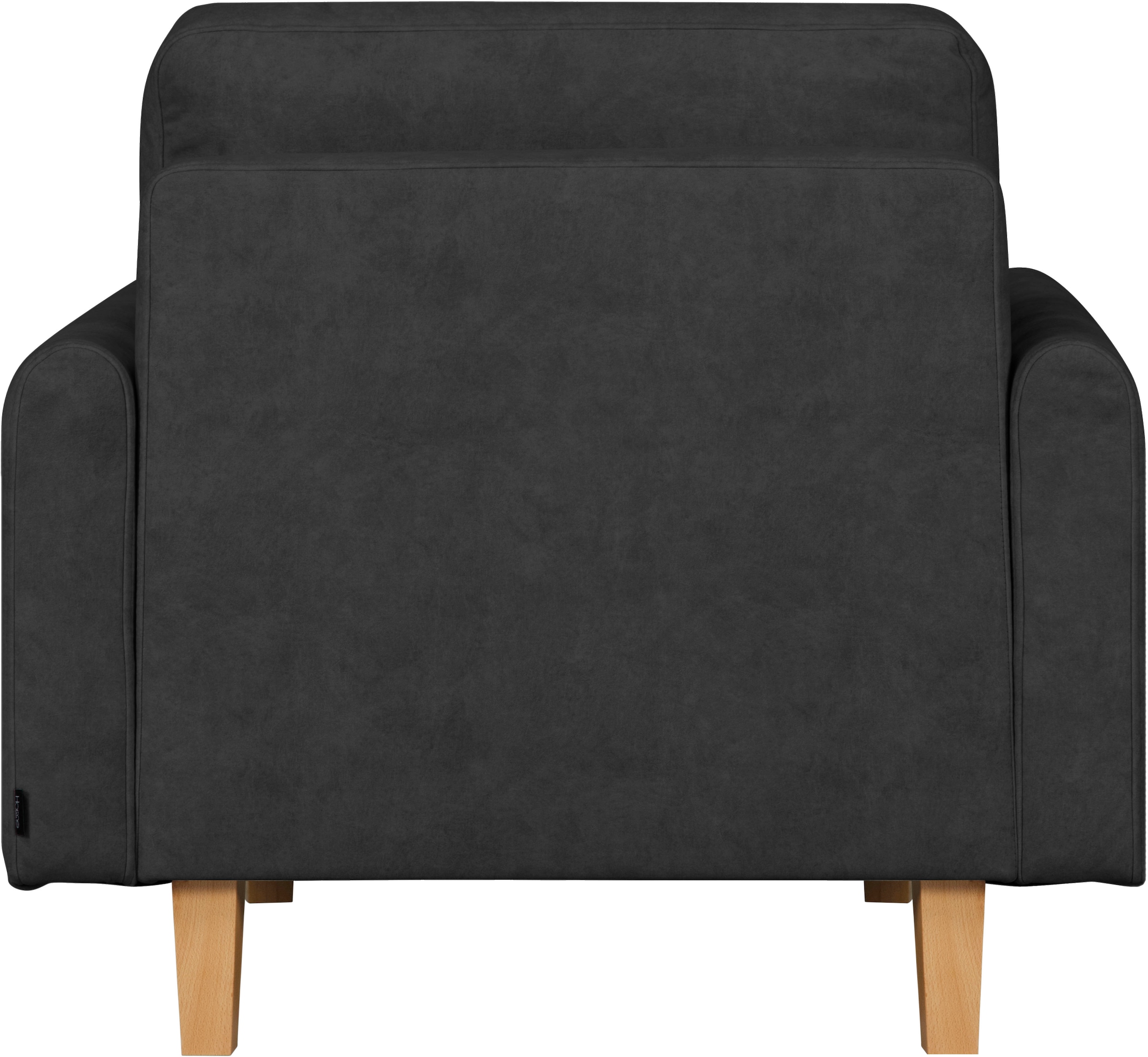 Home affaire Sessel »TRIPLO Relaxsessel mit Wellenunterfederung, Maße B/T/H: 95/100/89 cm«, Polstersessel mit Steppung im Rückenkissen, hohe Qualität