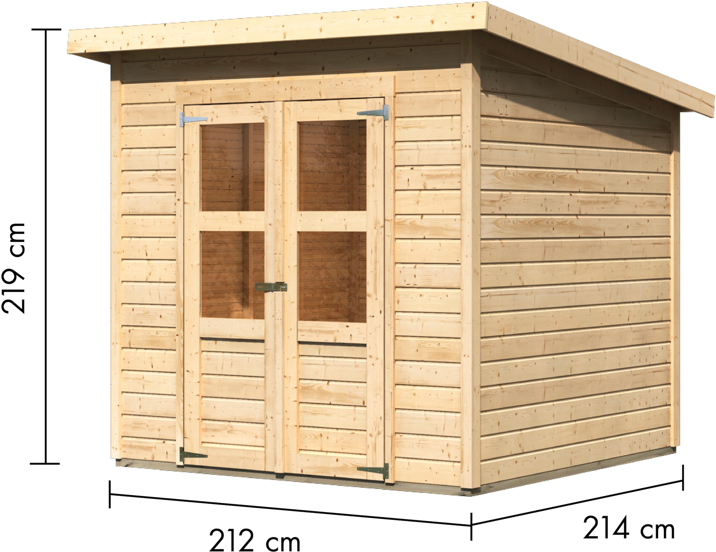 KONIFERA Gartenhaus »Amrum 4«