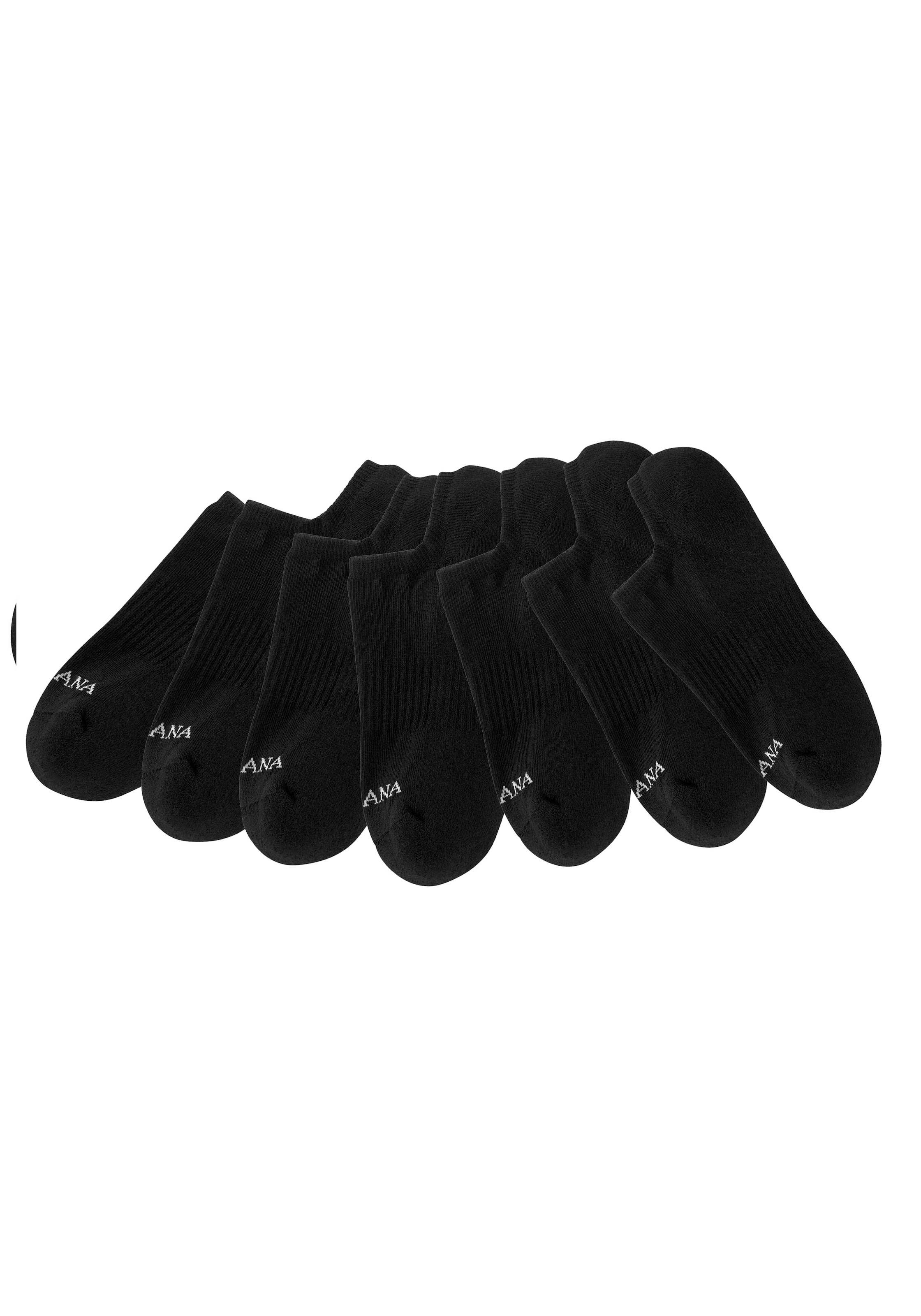 LASCANA ACTIVE Sneakersocken Packung, 7 Stk. tlg. mit Fußfrottee