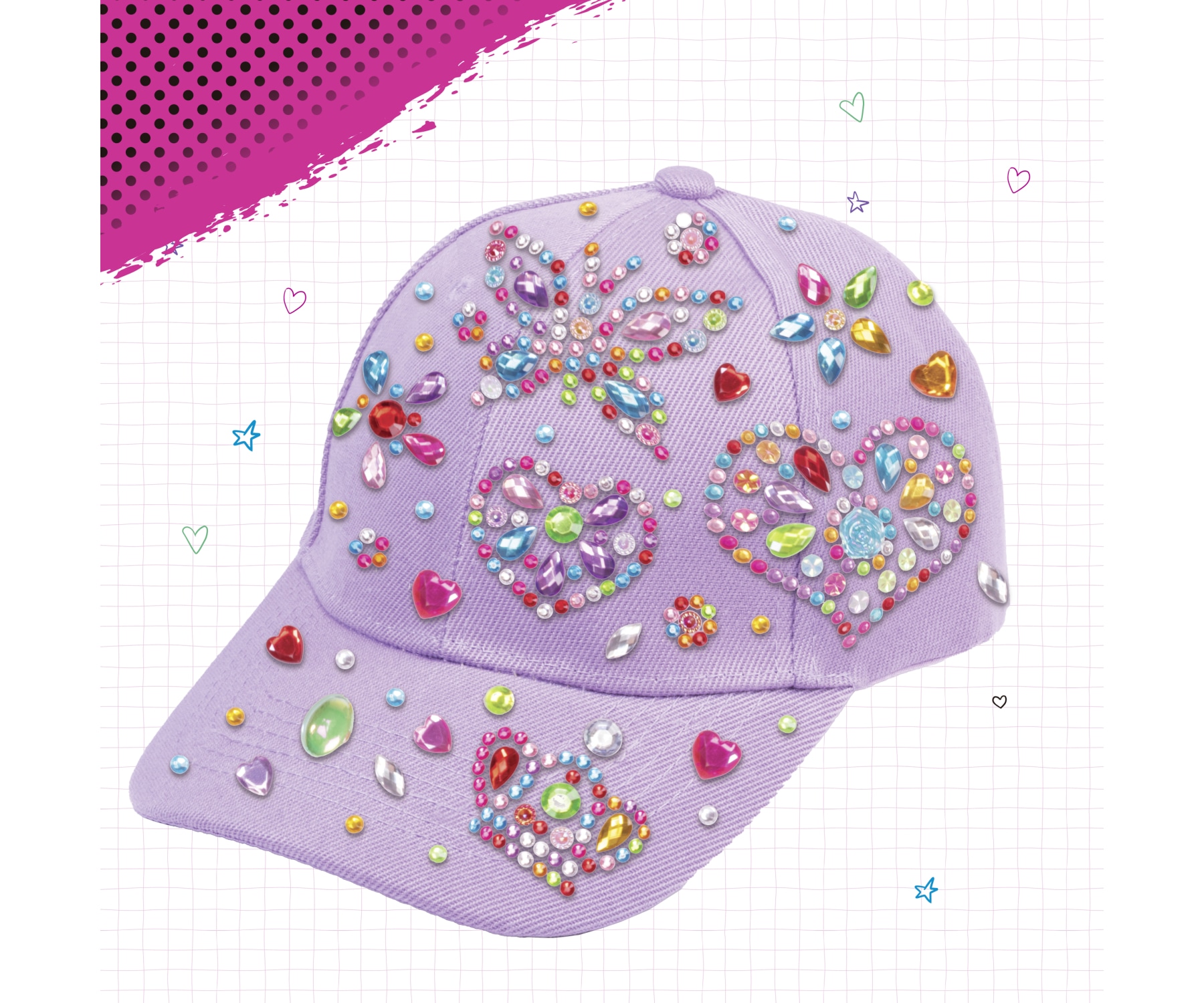 SIMBA Kreativset »Fashion Flash Baseball Cap Deko«