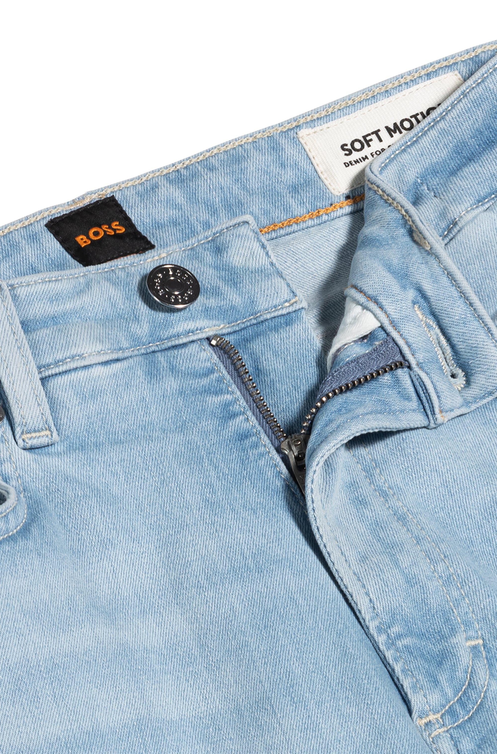 BOSS ORANGE Bootcut-Jeans »Rosa High Rise Bootcut Premium Damenmode«, (BOSS ORANGE DENIM), knöchelfrei