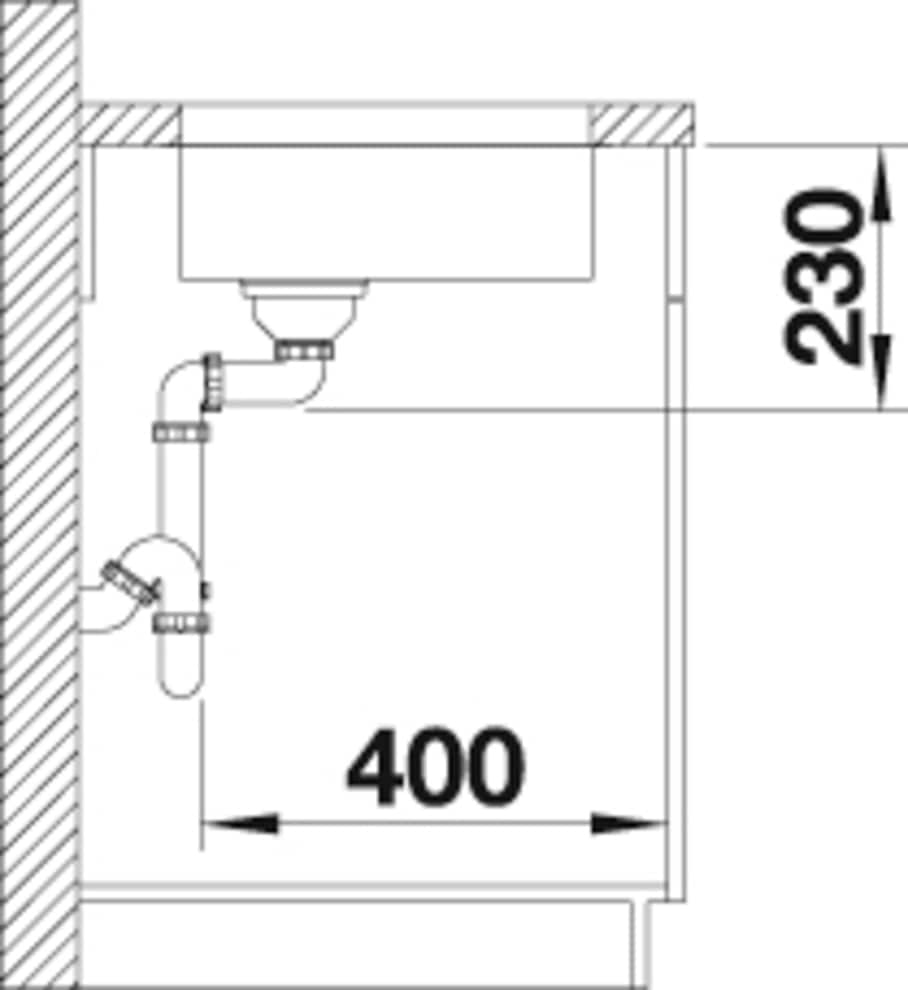 Blanco Küchenspüle »ANDANO 180-U«