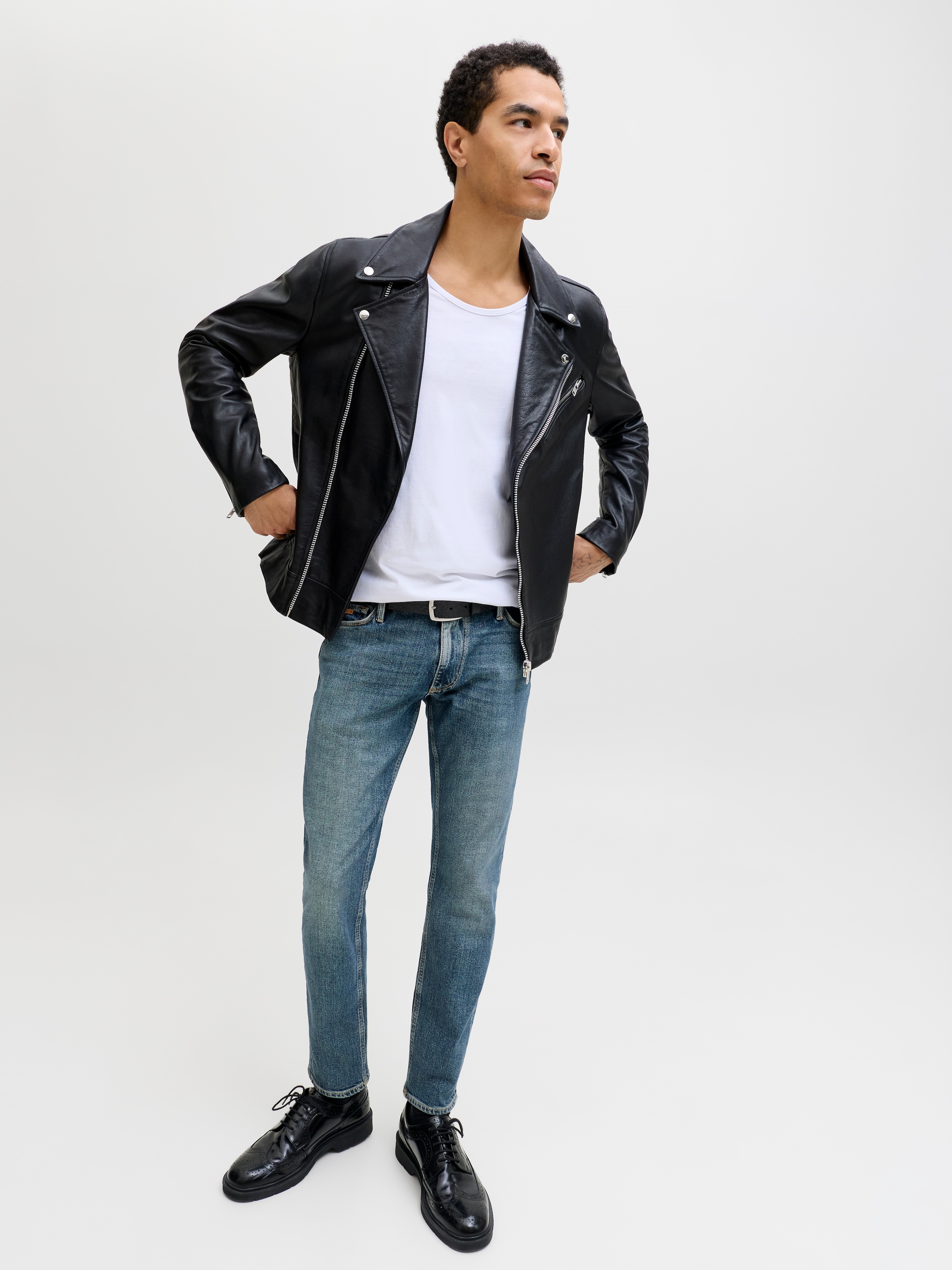 Jack & Jones Slim-fit-Jeans »JJIGLENN JJEVAN JJ 677 NOOS«