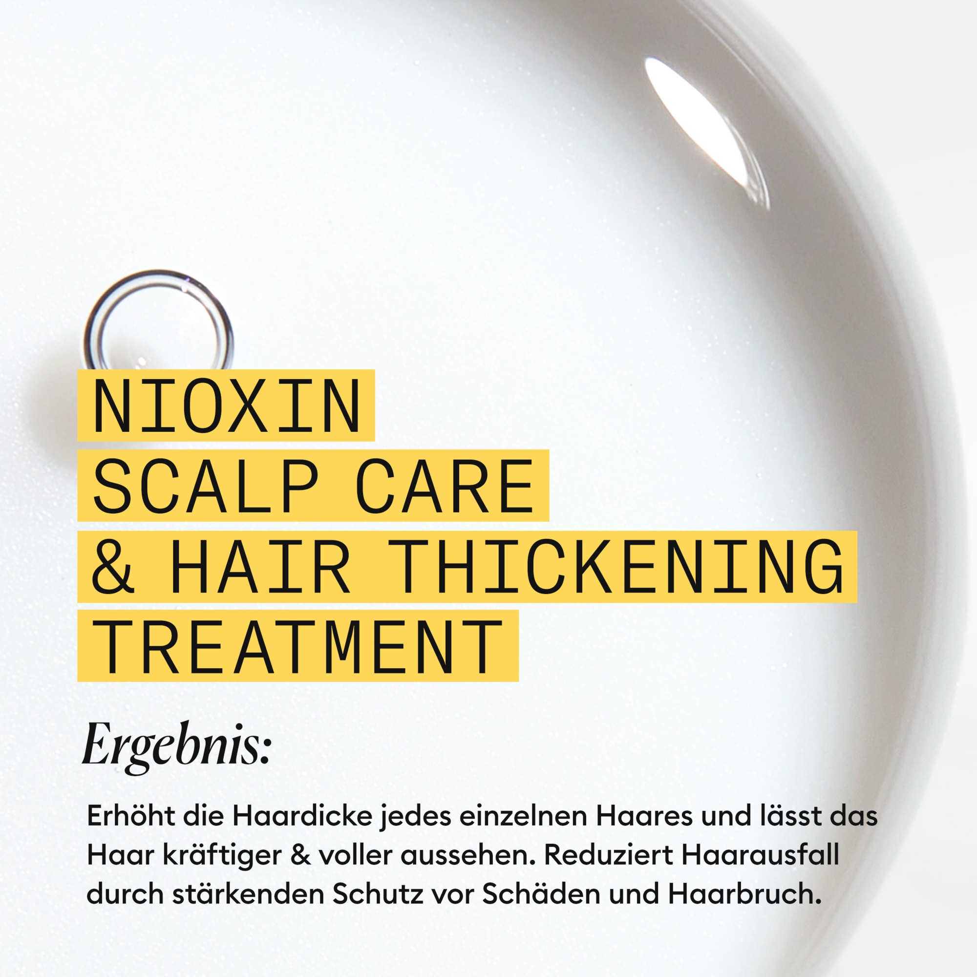 Nioxin Kopfhaut-Pflegelotion »System 1 Leave-on Treatment« mehr Volumen, schützt vor Haarbruch, voller wirkendes Haar