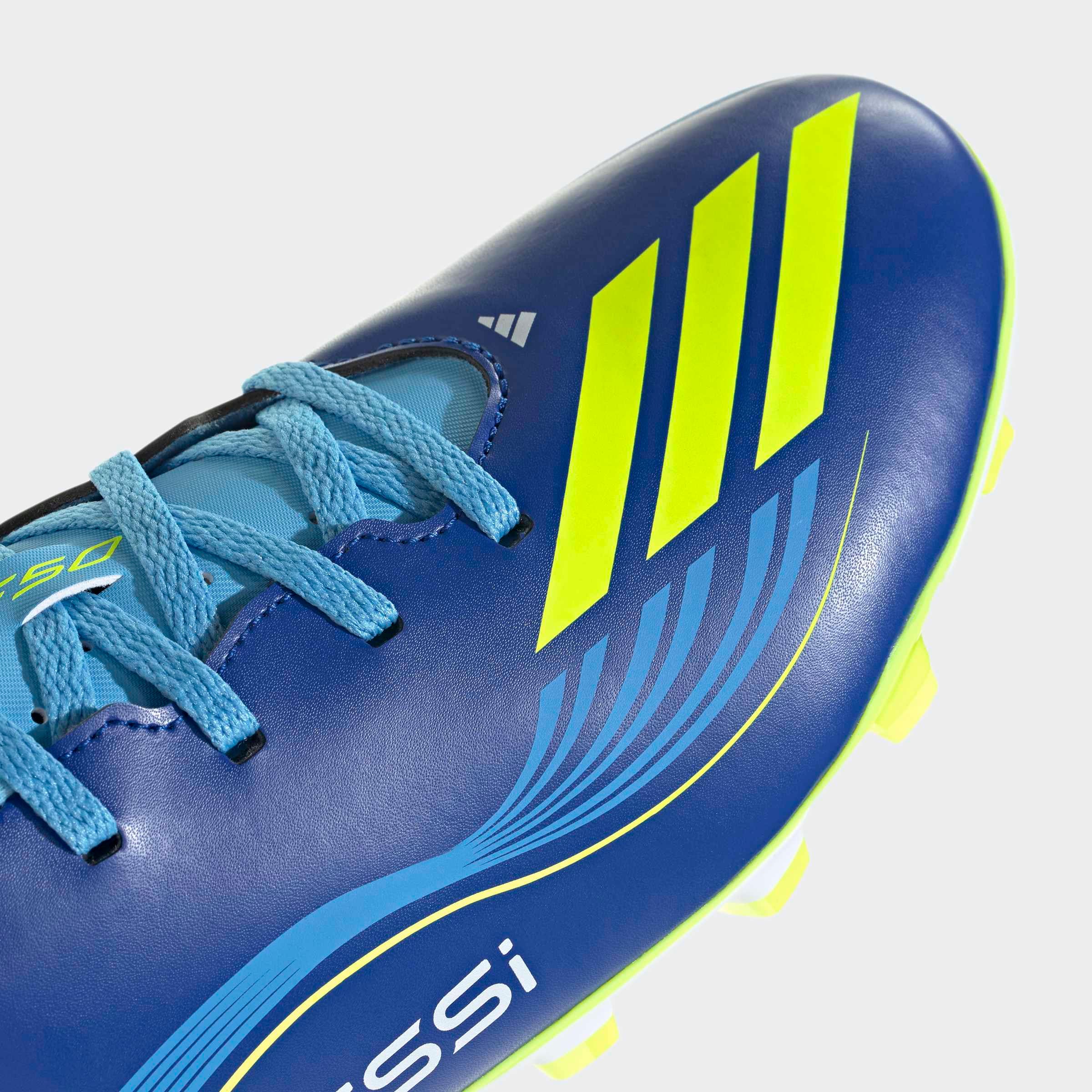 adidas Performance Fußballschuh »F50 MESSI CLUB FÜR HART- UND ASCHENPLÄTZE«, geeignet für Rasen- und Kunstrasenplätze