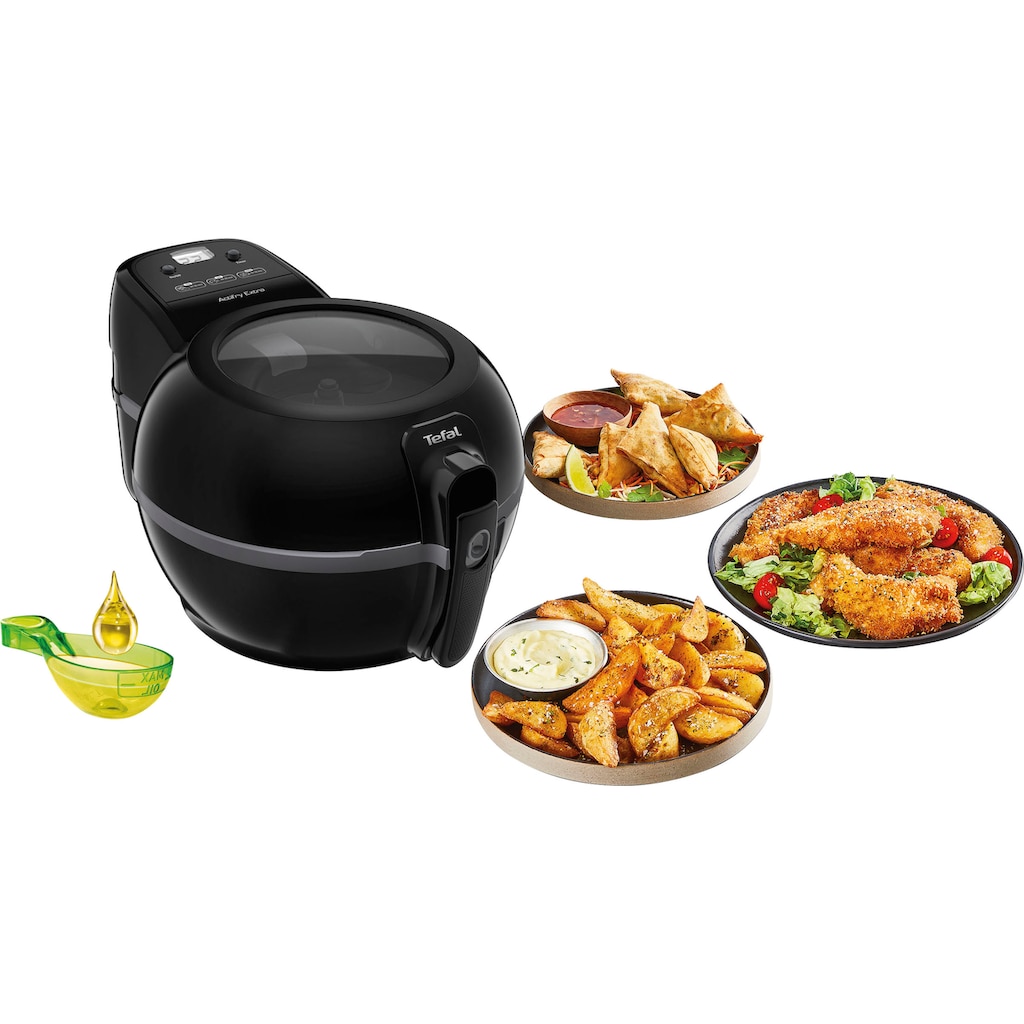 Tefal Heißluftfritteuse »FZ7228 ActiFry Extra«, 1500 W, Fassungsvermögen 1,2 kg, Timer, geruchsfrei