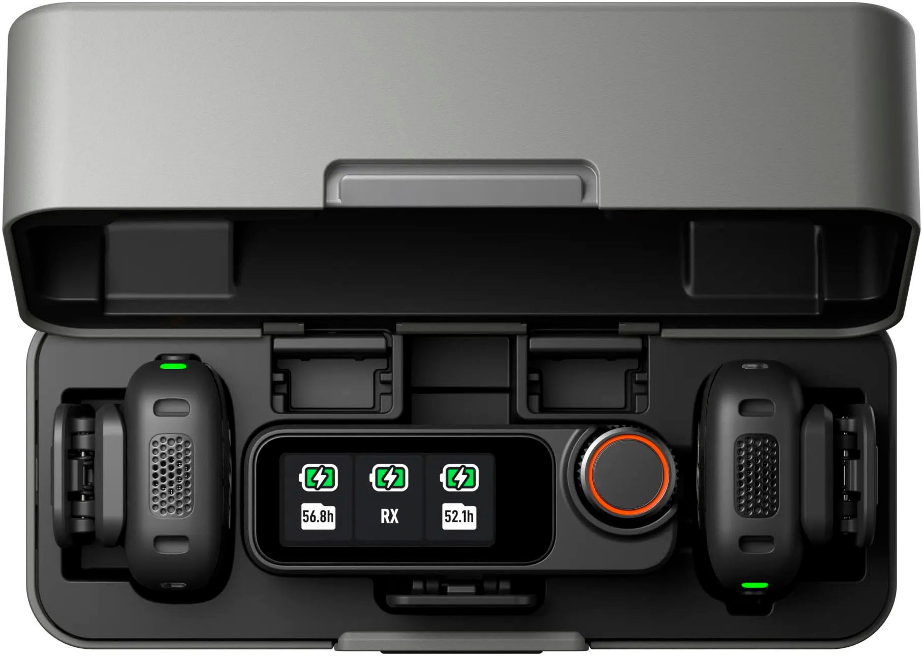 DJI Mikrofon »Mic 3 (2 Sender + 1 Empfänger + Ladeschale)«, (Set)