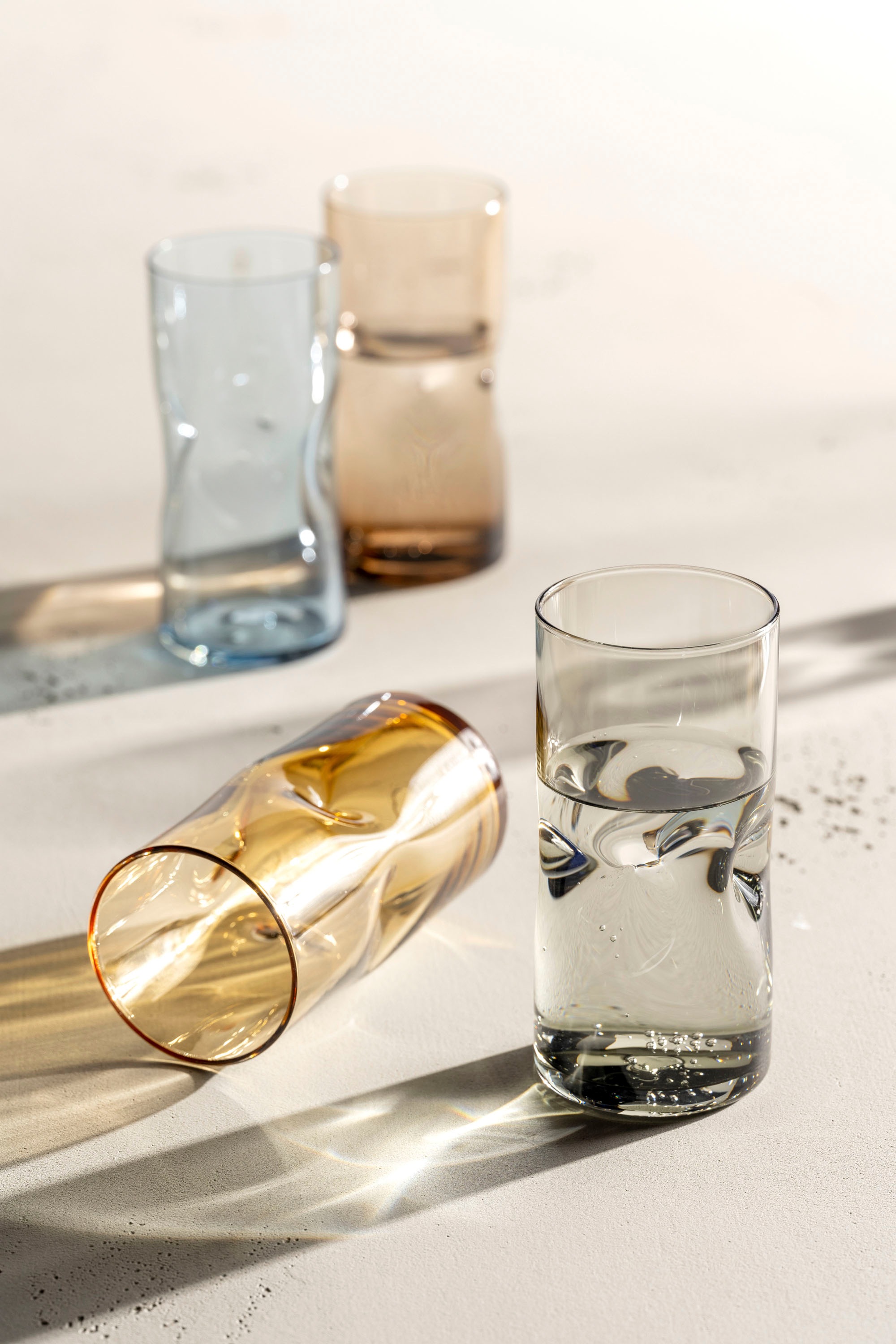 LEONARDO Longdrinkglas »VESUVIO«, (Set, 4 tlg.), 330 ml, 4-teilig