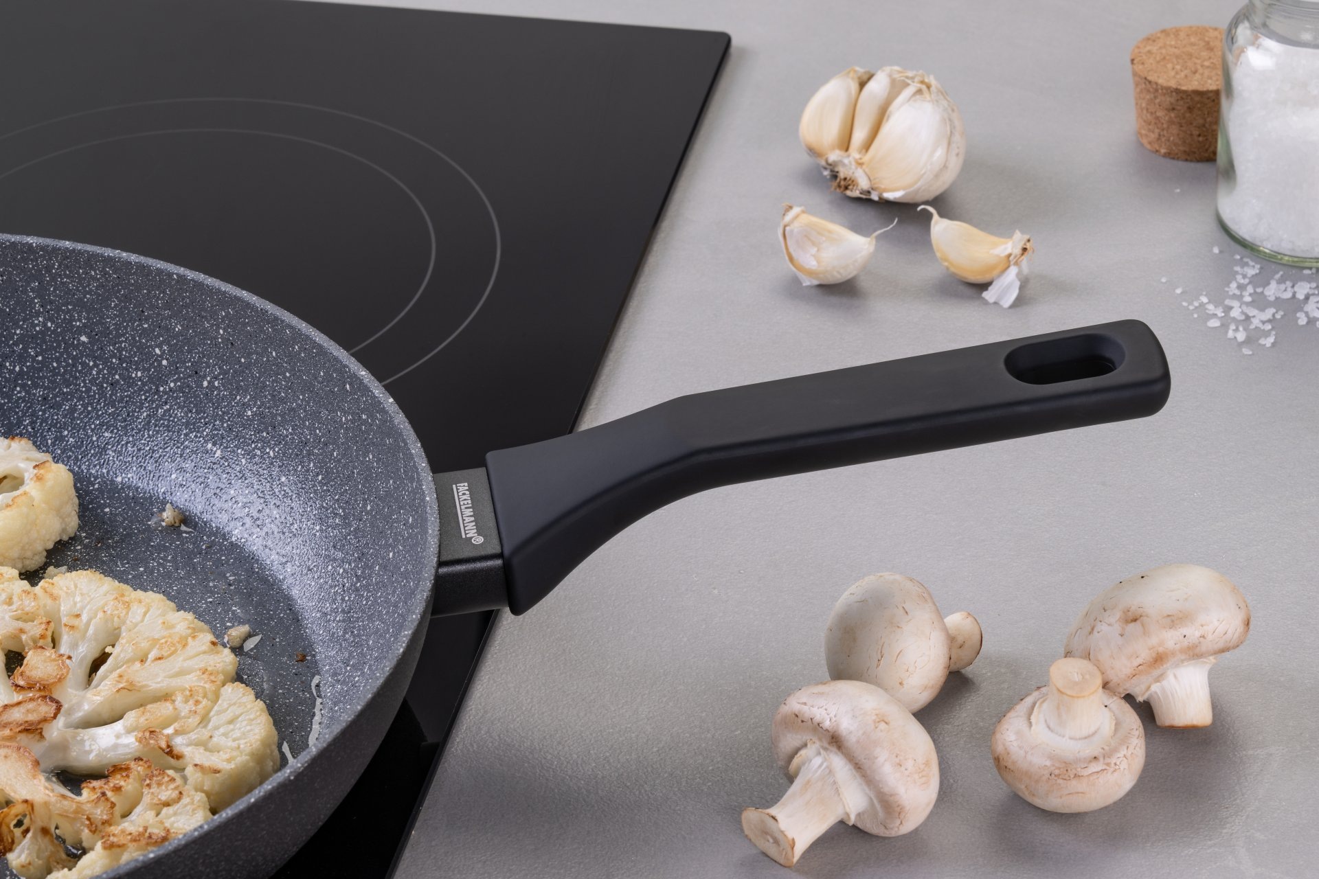 FACKELMANN Bratpfanne »Cosmo« Aluminium Set, 3 Stk. tlg. Bratpfannen-Set Cosmo Ø 20, 24, 28 cm – mit Ceramic-Beschichtung