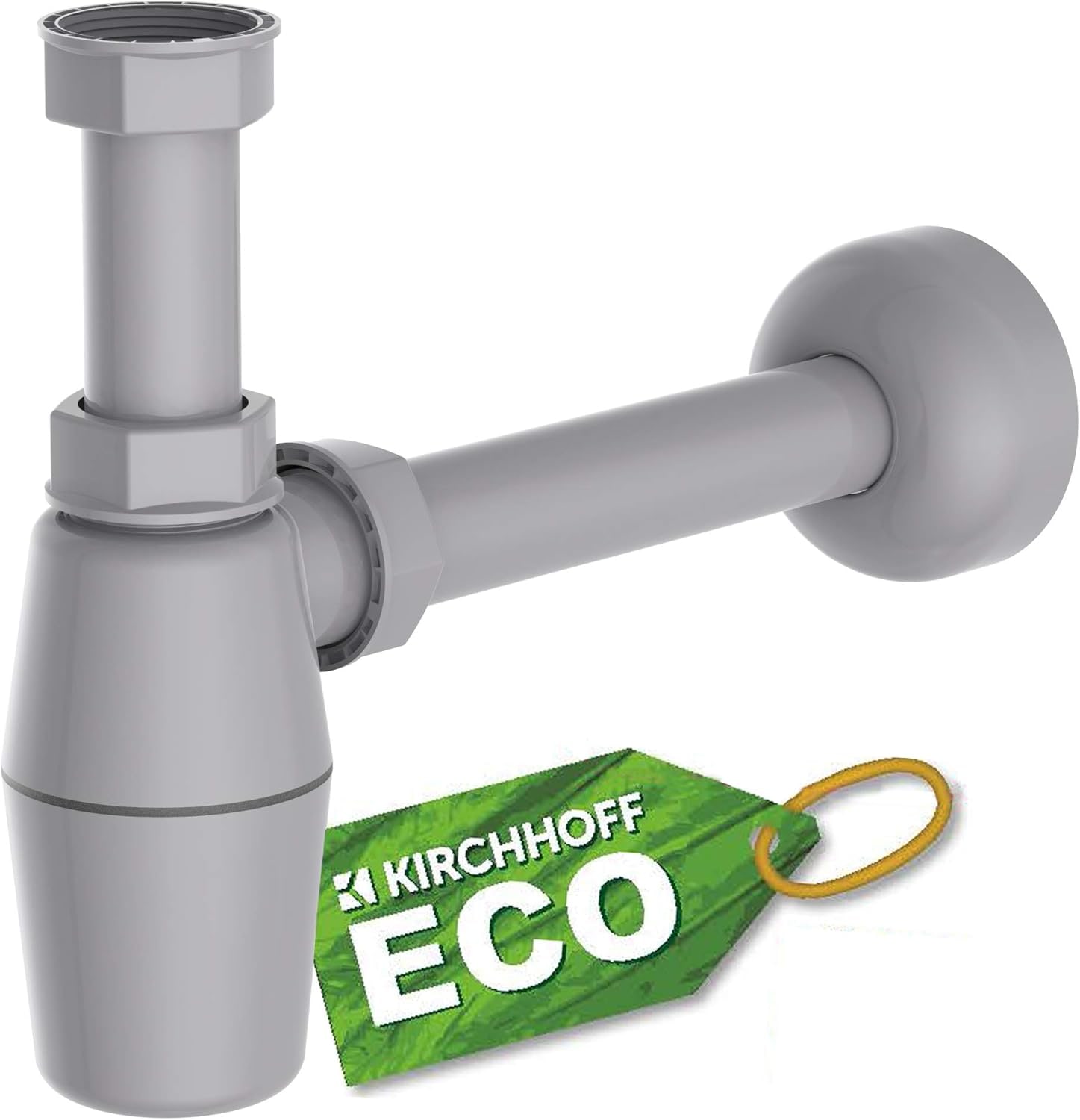 Siphon »ECO-SAVE«, (Set), Ablaufgarnitur für Waschbecken und Waschtisch