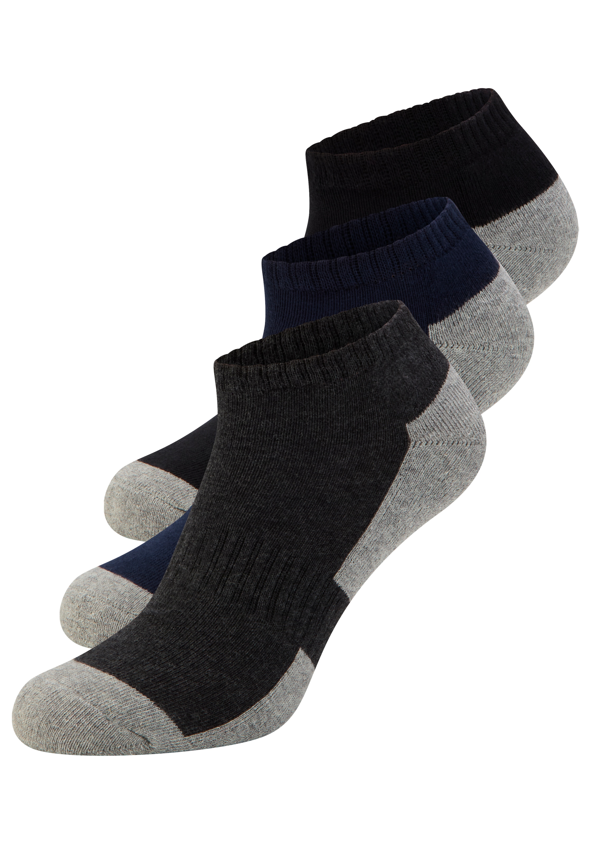 YSABEL MORA Sportsocken 6 Stk. tlg. Baumwollmix, elastisch, Verstärkung im Spannbereich